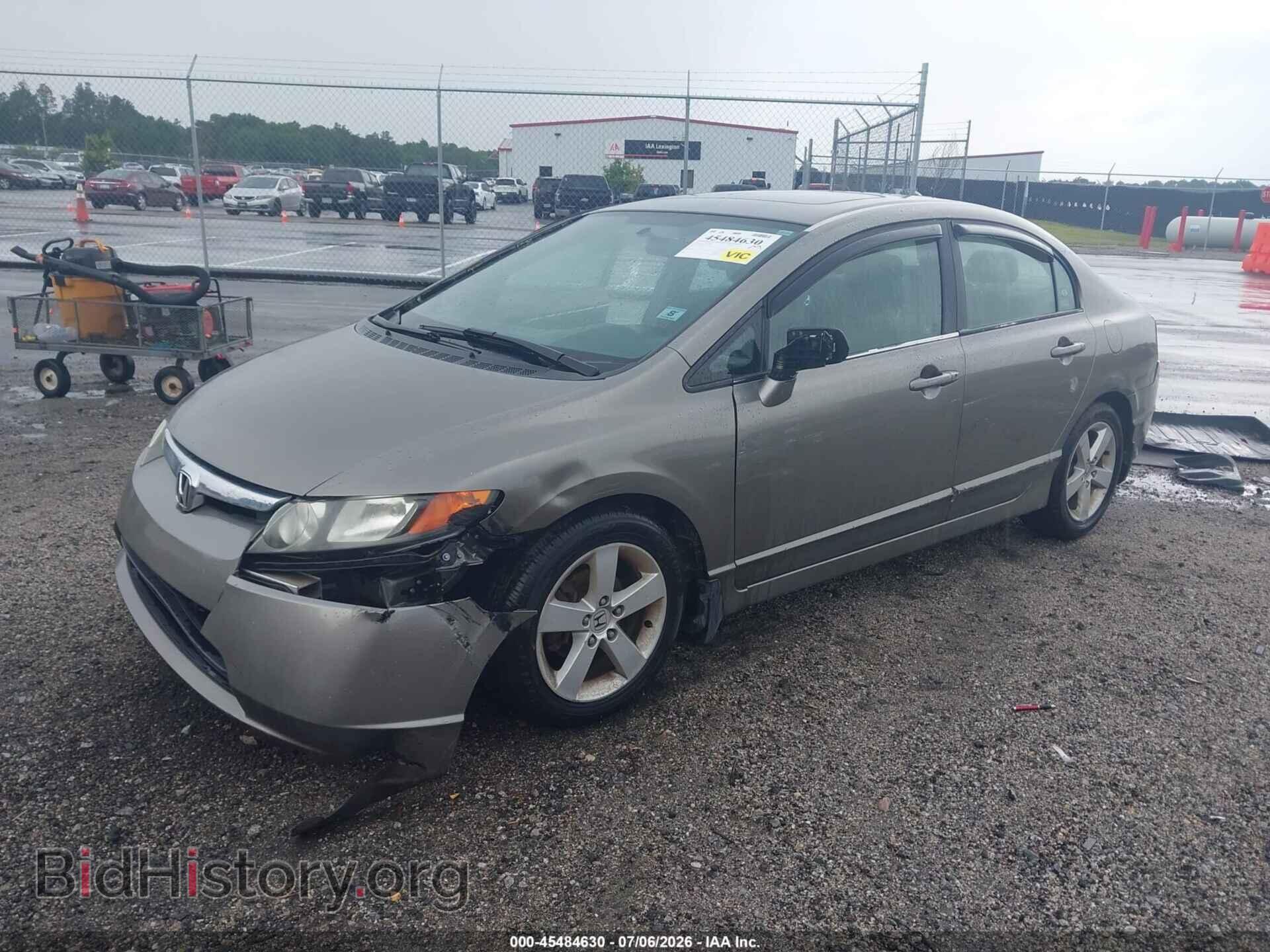 2006 HONDA CIVIC - VIN: 2HGFA16876H525931 - Фото 2