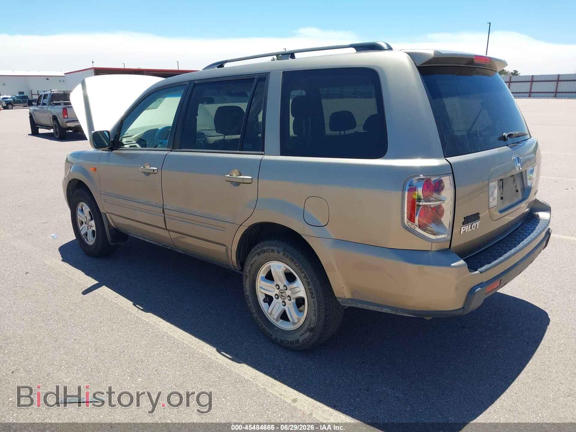 2008 HONDA PILOT - VIN: 5FNYF18278B027738 - Фото 3