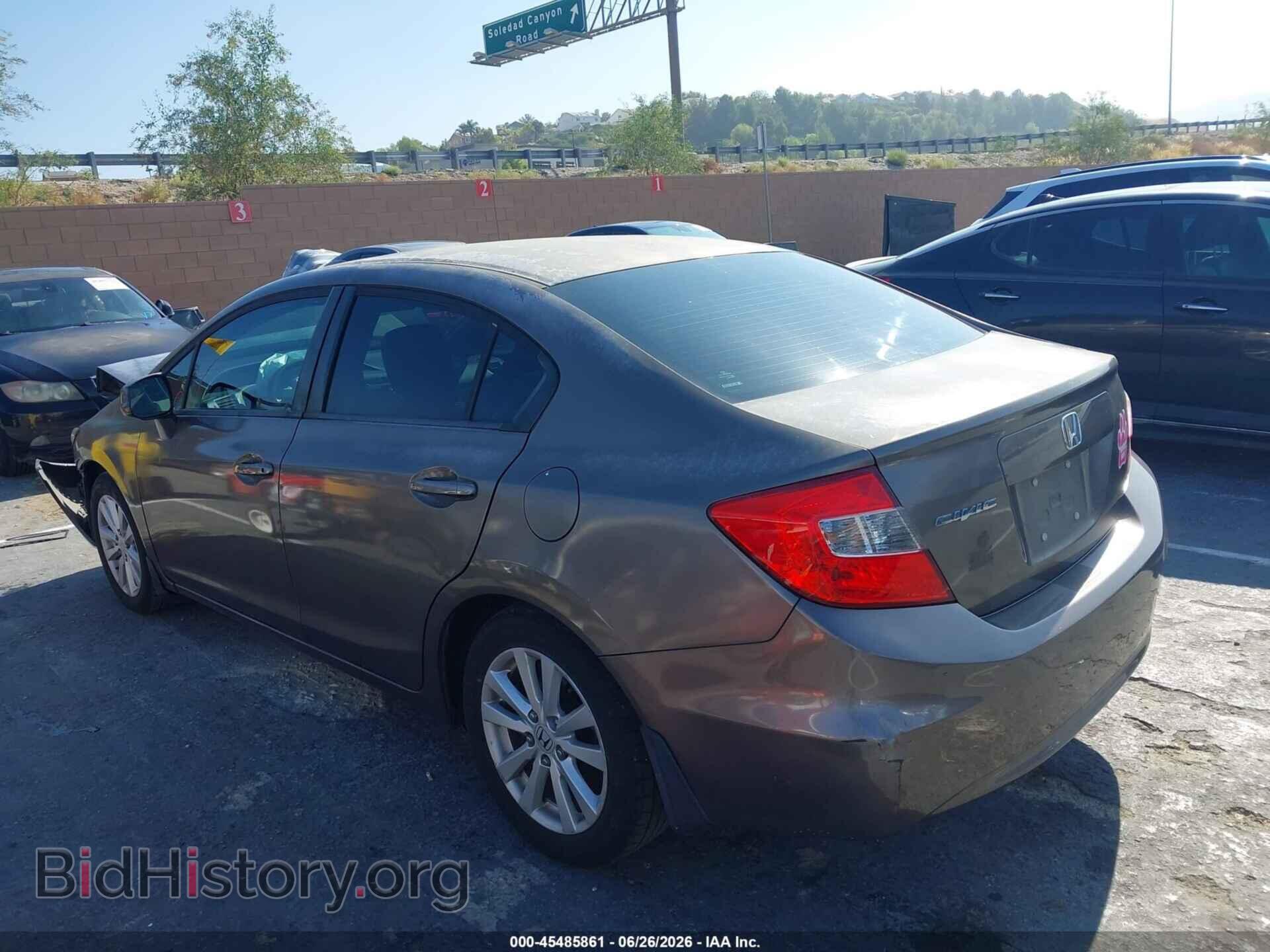 2012 HONDA CIVIC - VIN: 2HGFB2F87CH507024 - Photo 3