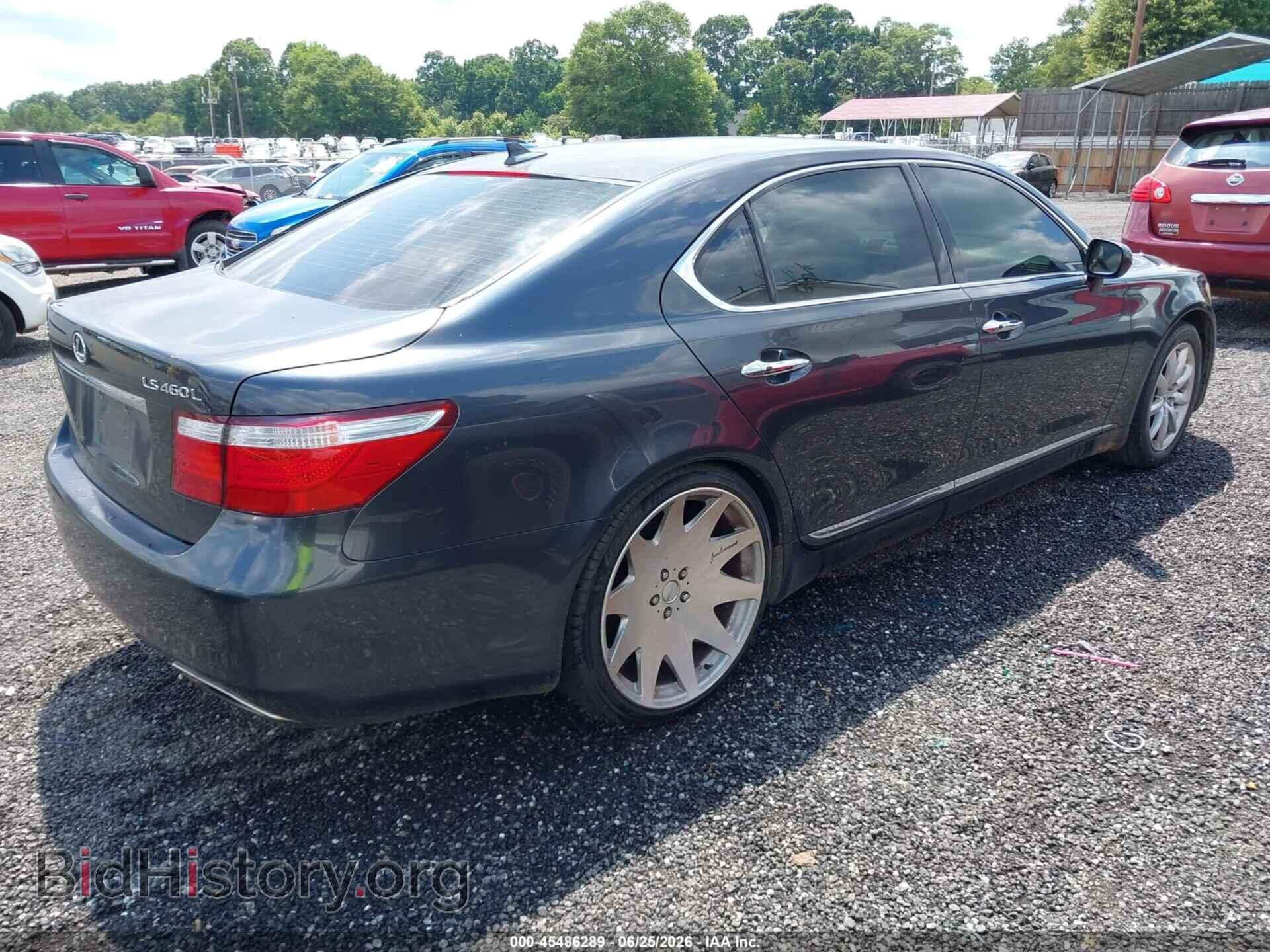 2008 LEXUS LS 460 - VIN: JTHGL46F685027953 - Photo 4