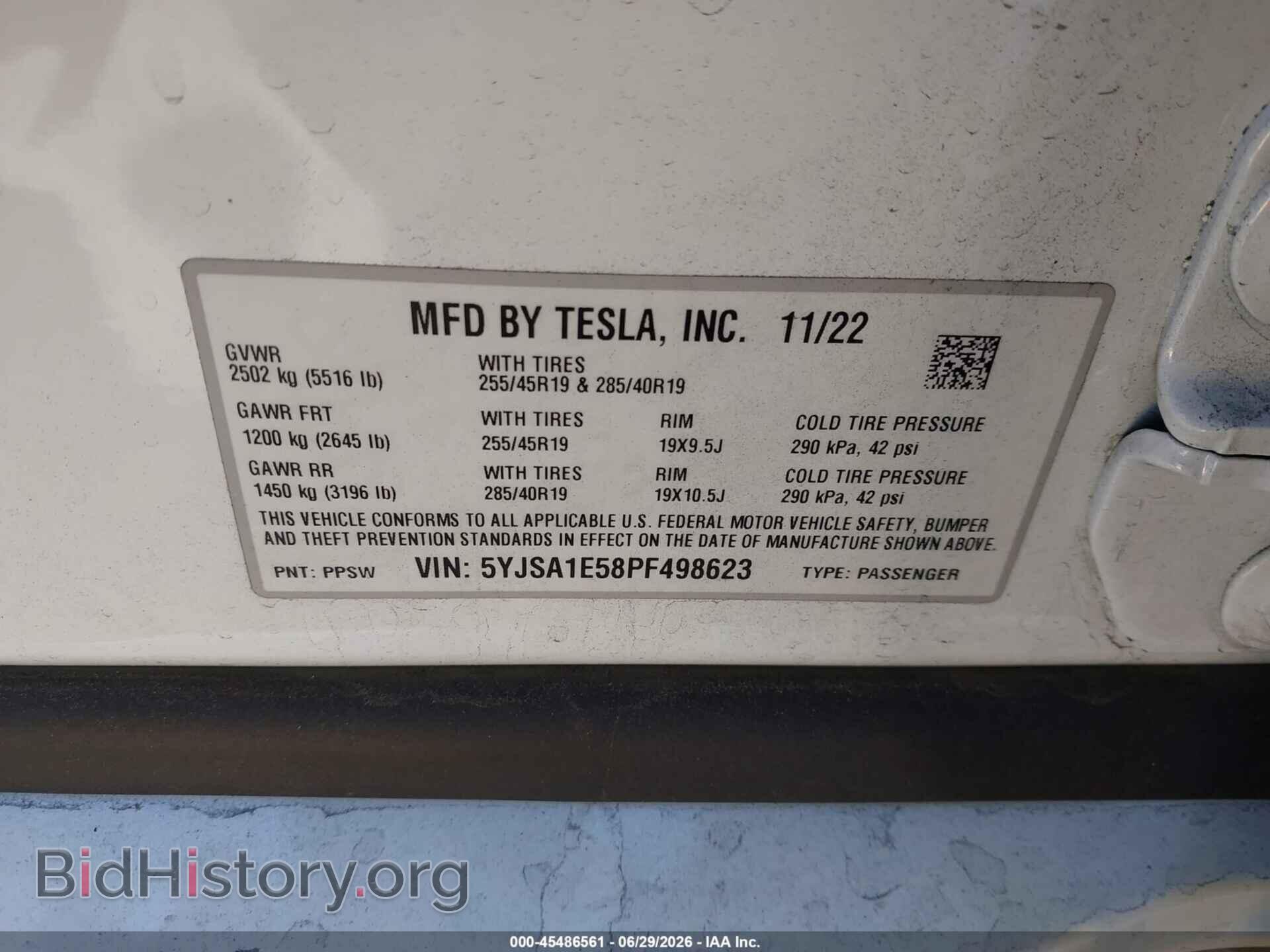 2015 TESLA MODEL S - VIN: 5YJSA1H20FF100272 - Photo 9