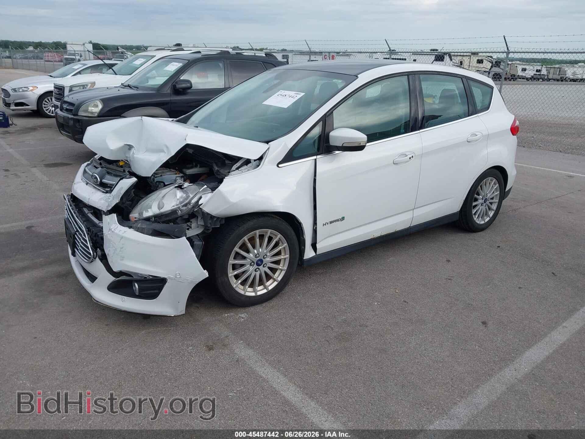 2013 FORD C-MAX HYBRID - VIN: 1FADP5BU2DL509656 - Фото 2