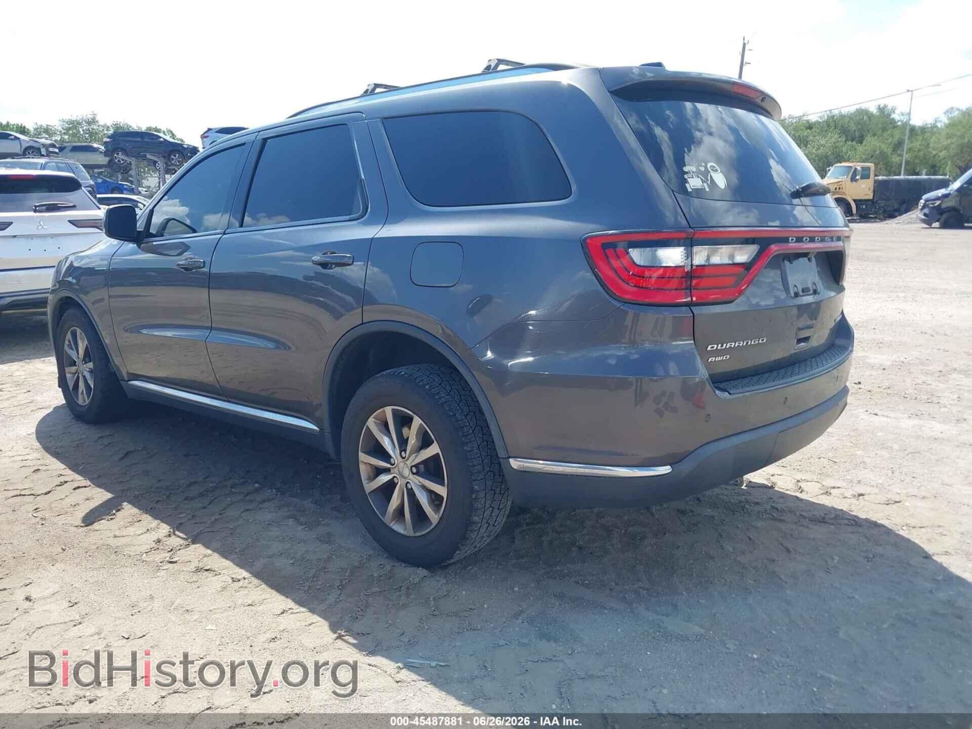 2016 DODGE DURANGO - VIN: 1C4RDJDG2GC341028 - Фото 3