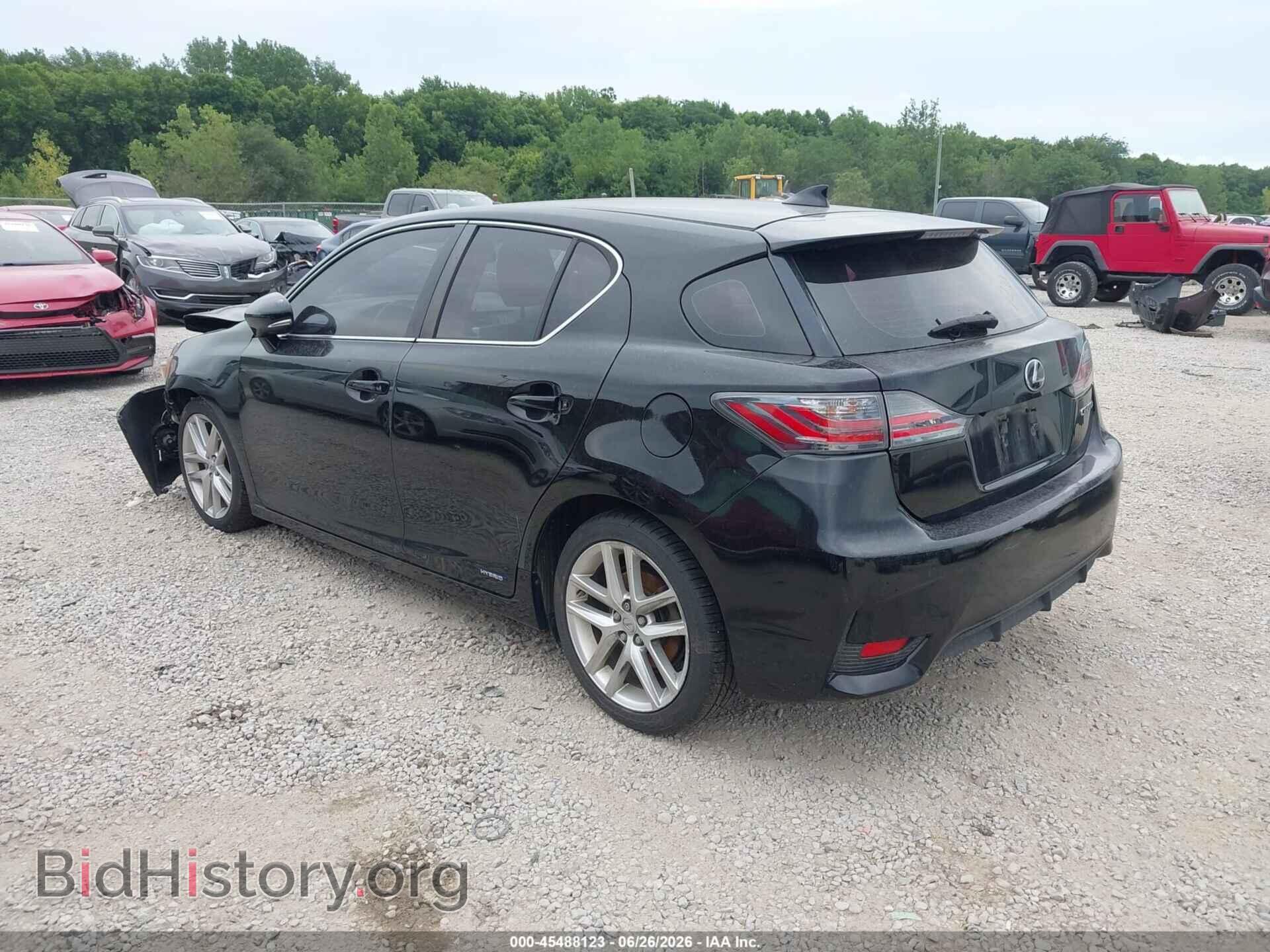 2015 LEXUS CT 200H - VIN: JTHKD5BH2F2226517 - Фото 3