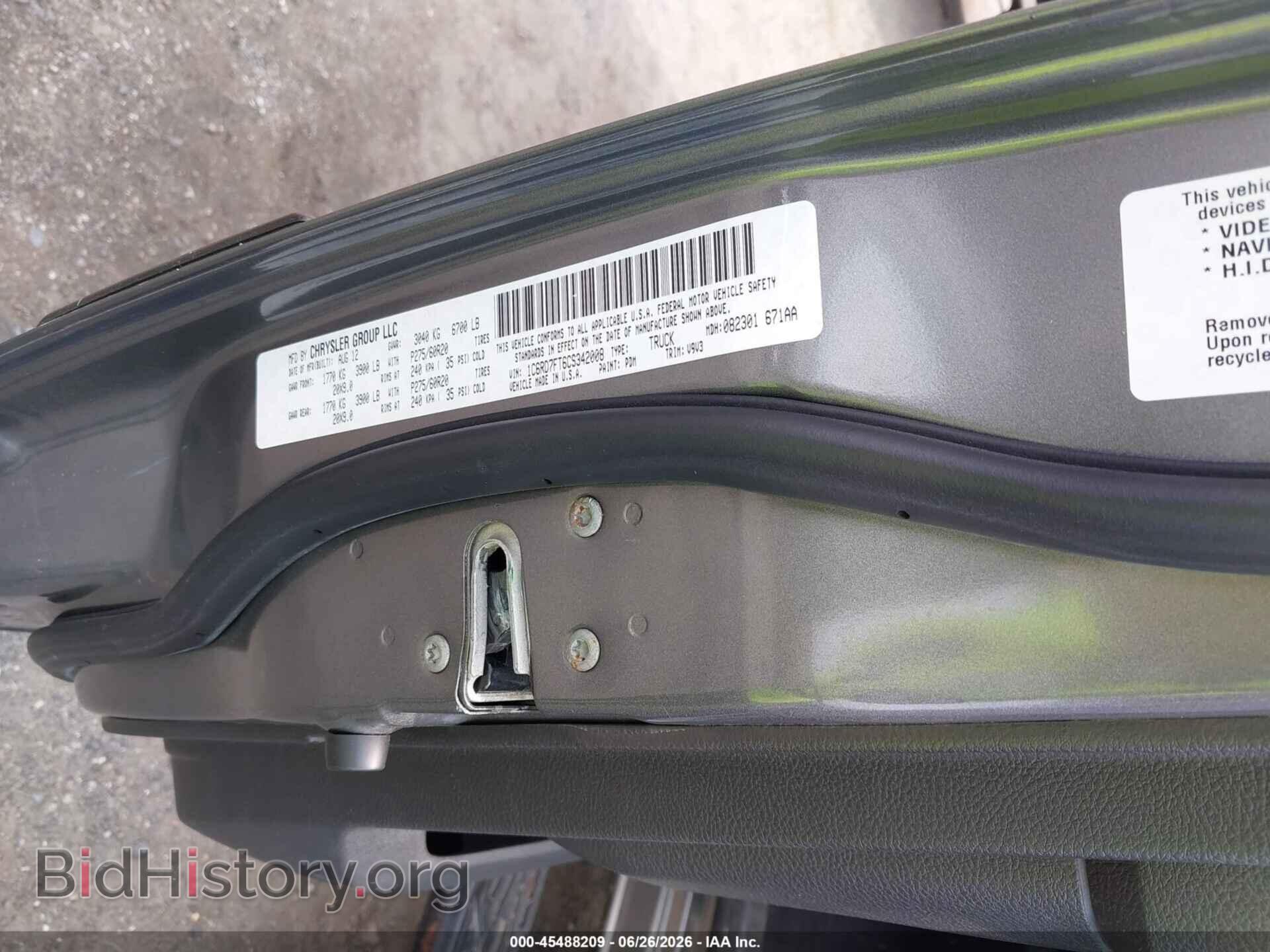 2012 RAM 1500 - VIN: 1C6RD7FT6CS342008 - Photo 9