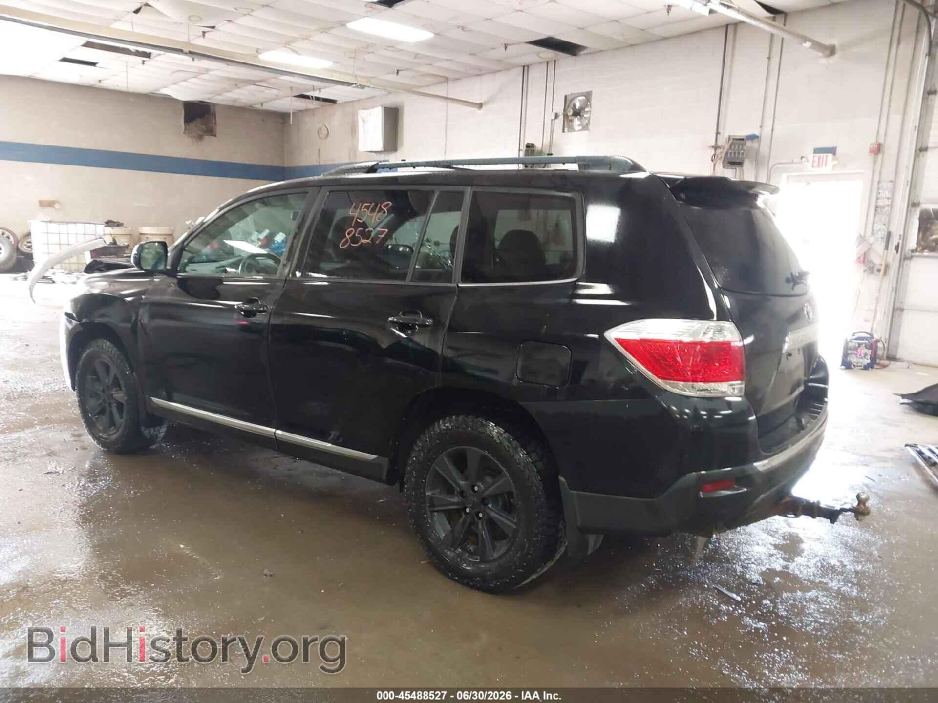 2013 TOYOTA HIGHLANDER - VIN: 5TDBK3EH1DS203758 - Фото 3