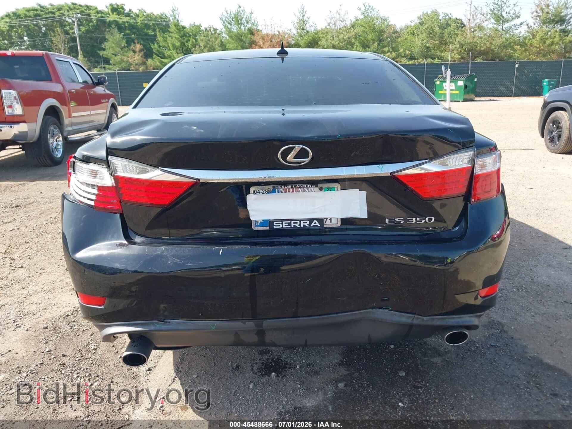 2013 LEXUS ES 350 - VIN: JTHBK1GG3D2061492 - Фото 6