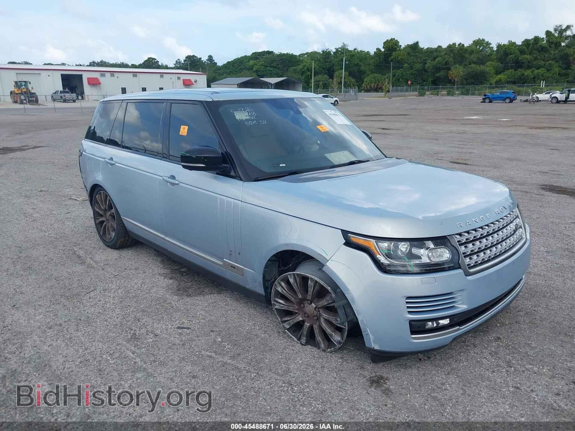Фотография SALGS3TF1EA193182 - LAND ROVER RANGE ROVER 2014