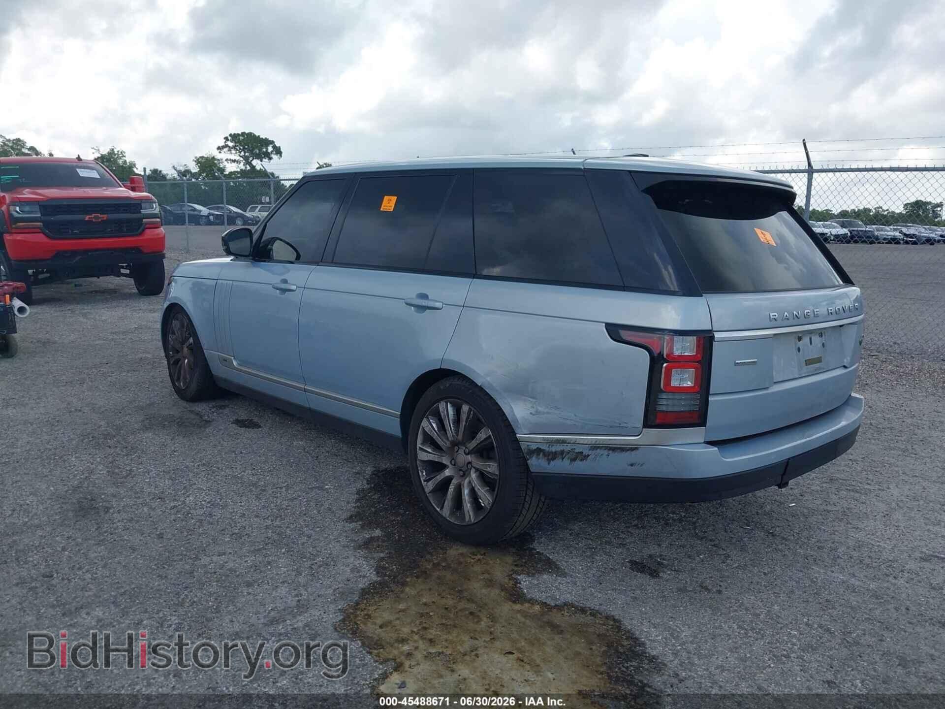 2014 LAND ROVER RANGE ROVER - VIN: SALGS3TF1EA193182 - Фото 3