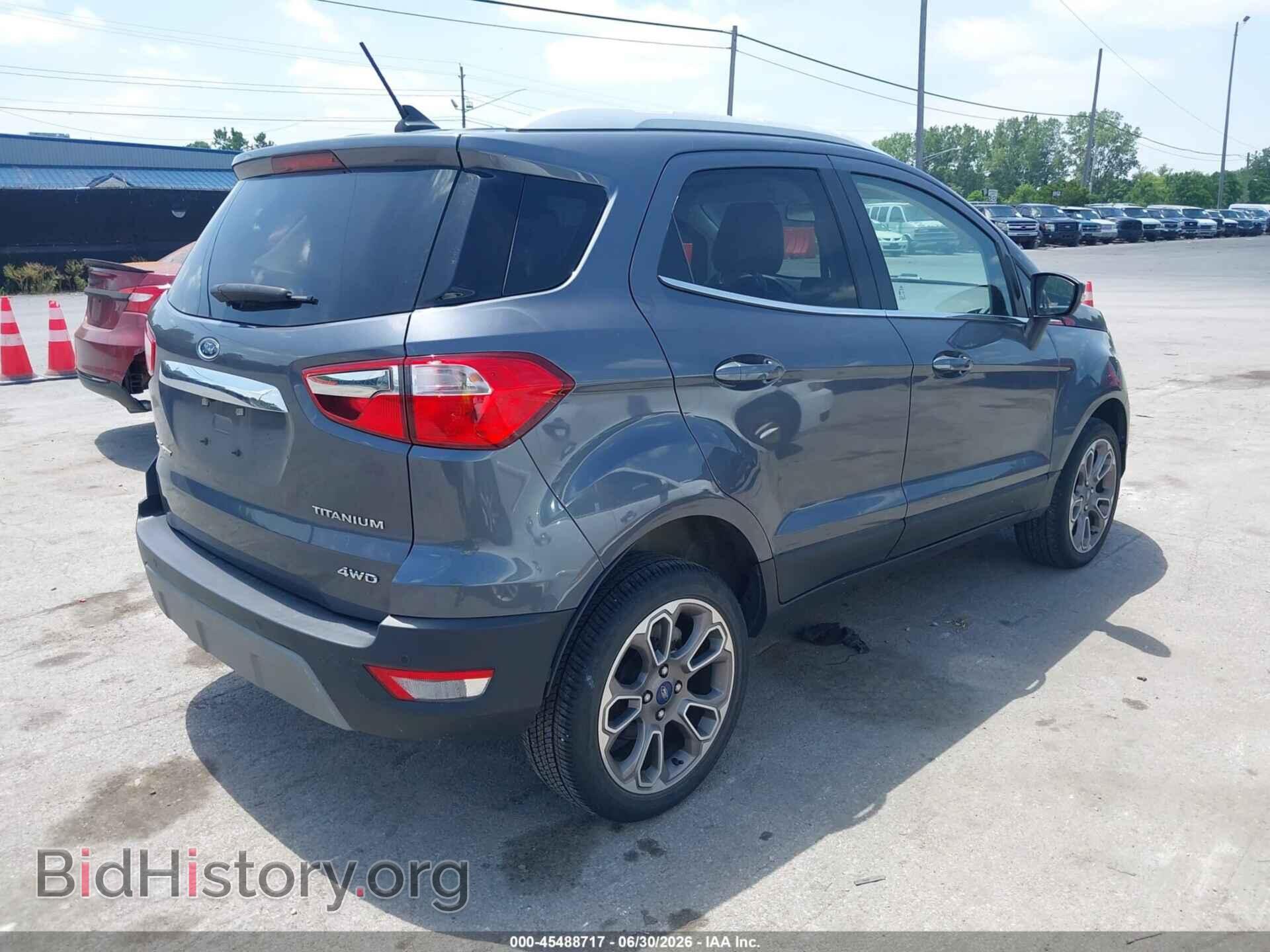2019 FORD ECOSPORT - VIN: MAJ6S3KLXKC310001 - Photo 4