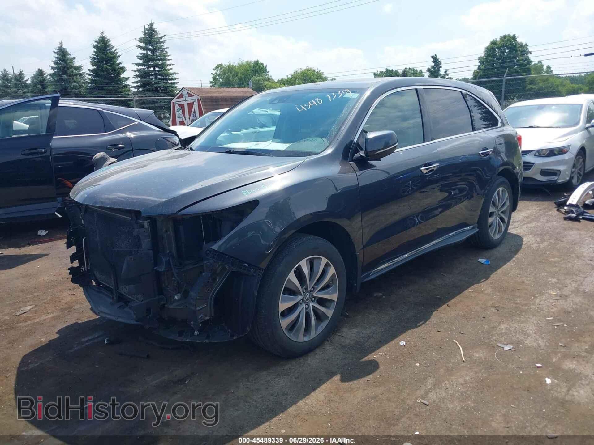 2015 ACURA MDX - VIN: 5FRYD4H44FB011999 - Photo 2