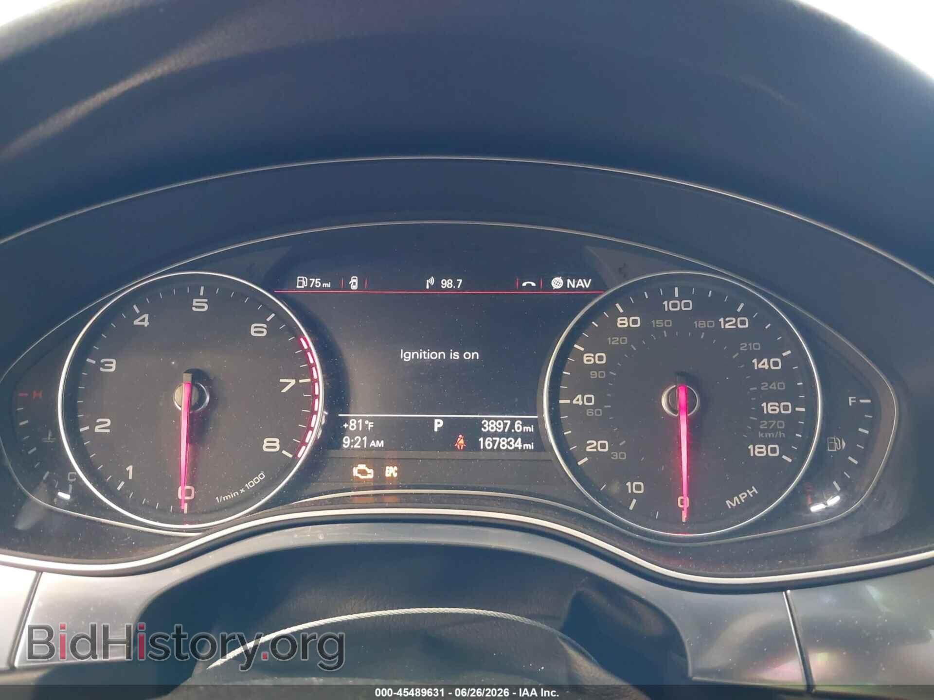 2012 AUDI A7 - VIN: WAU2GAFC6CN178835 - Фото 7