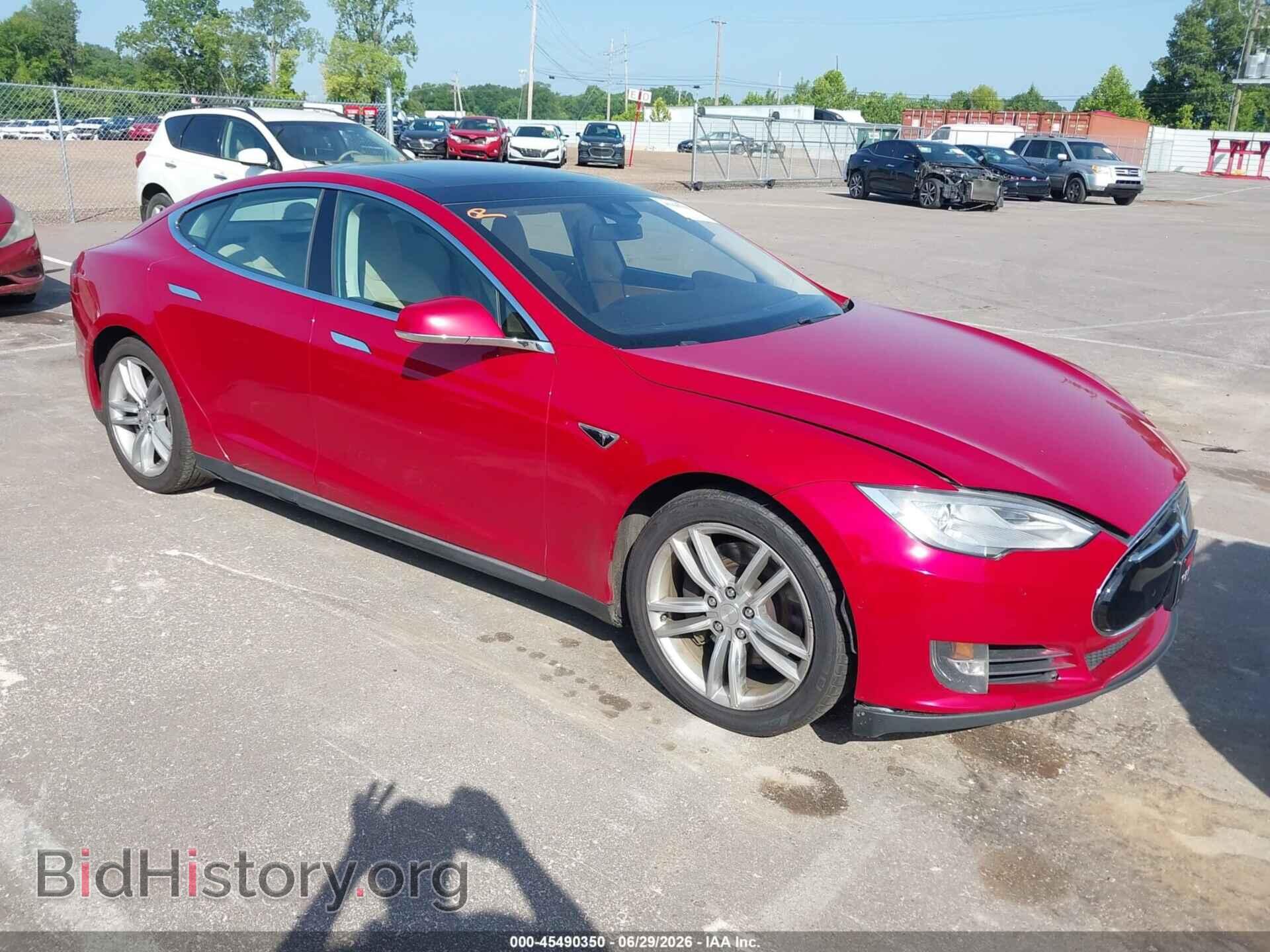 Photo 5YJSA1S1XEFP56283 - TESLA MODEL S 2014