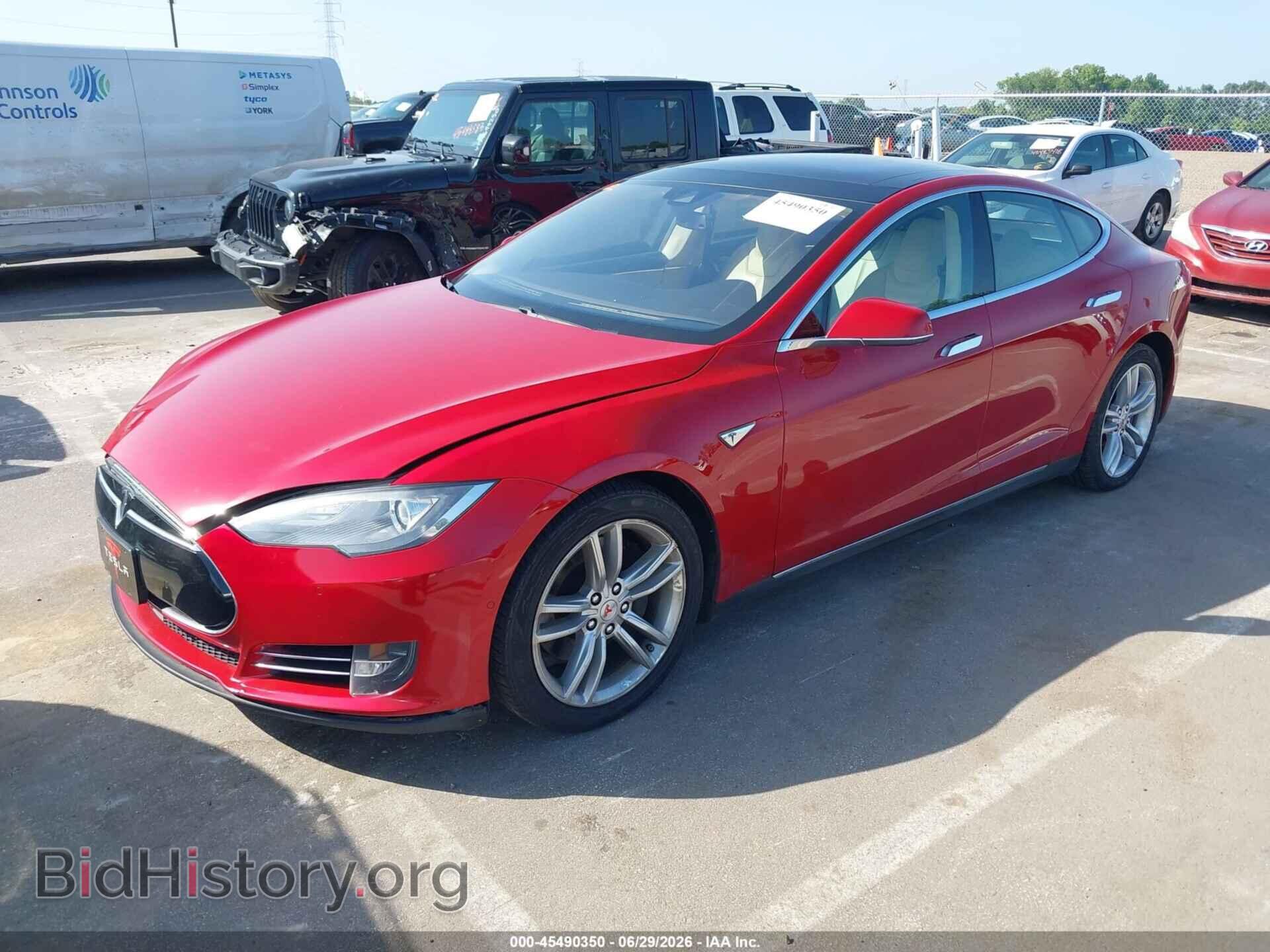 2014 TESLA MODEL S - VIN: 5YJSA1S1XEFP56283 - Photo 2