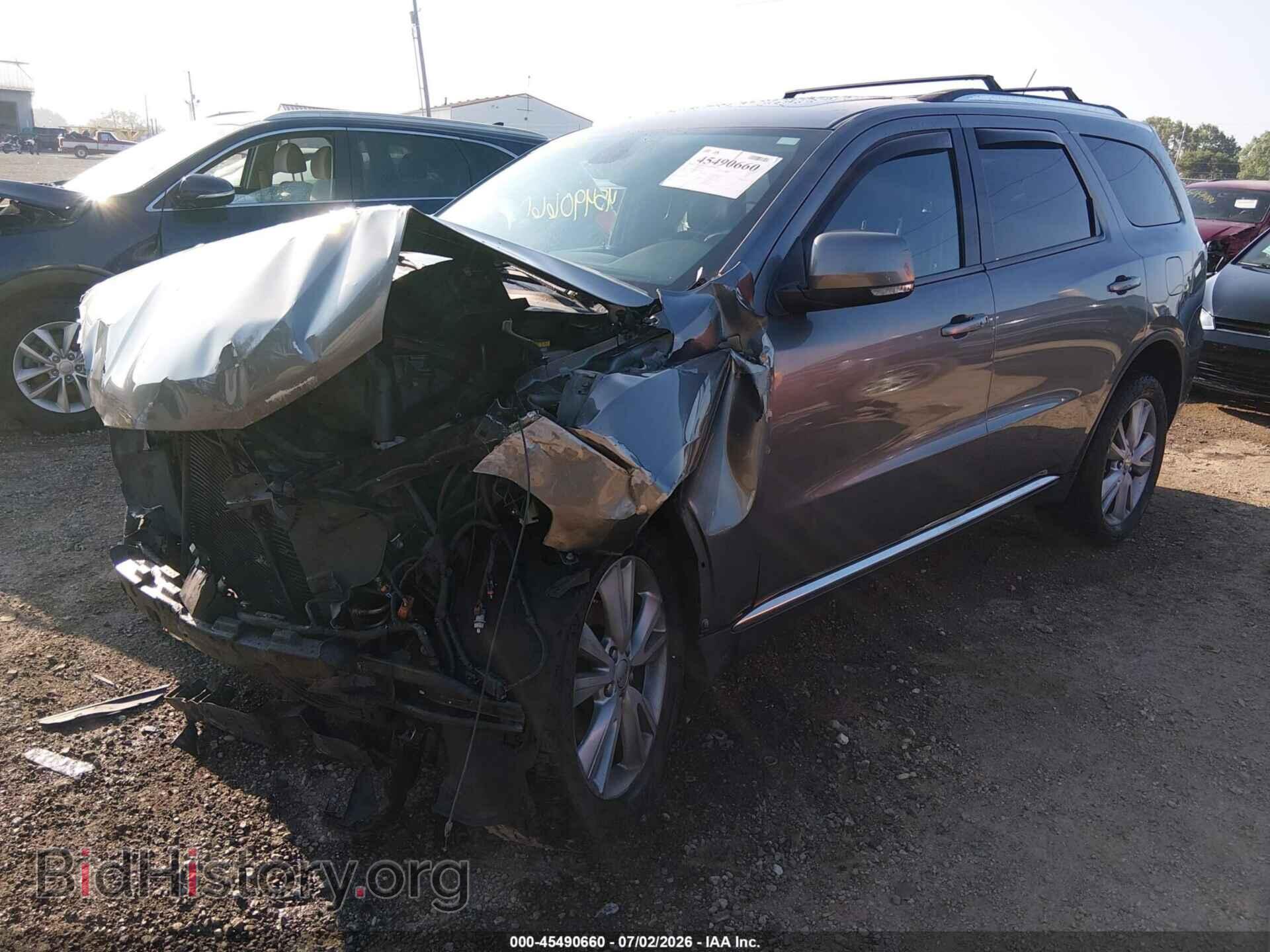 2012 DODGE DURANGO - VIN: 1C4RDJDG7CC309184 - Photo 2