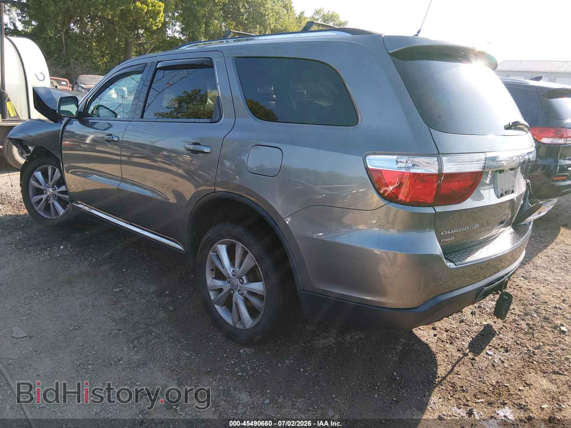 2012 DODGE DURANGO - VIN: 1C4RDJDG7CC309184 - Photo 3