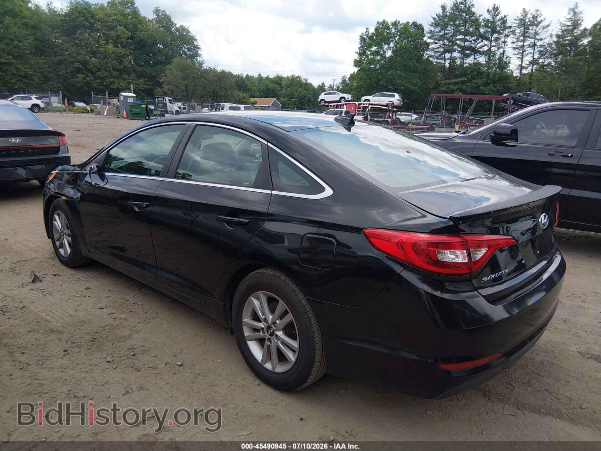 2015 HYUNDAI SONATA - VIN: 5NPE24AF3FH215975 - Фото 3
