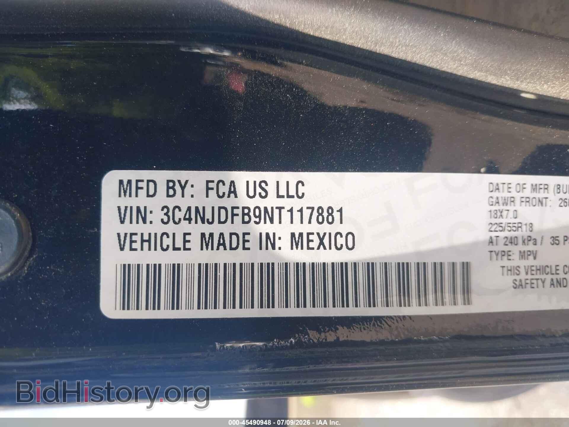 2022 JEEP COMPASS - VIN: 3C4NJDFB9NT117881 - Photo 9