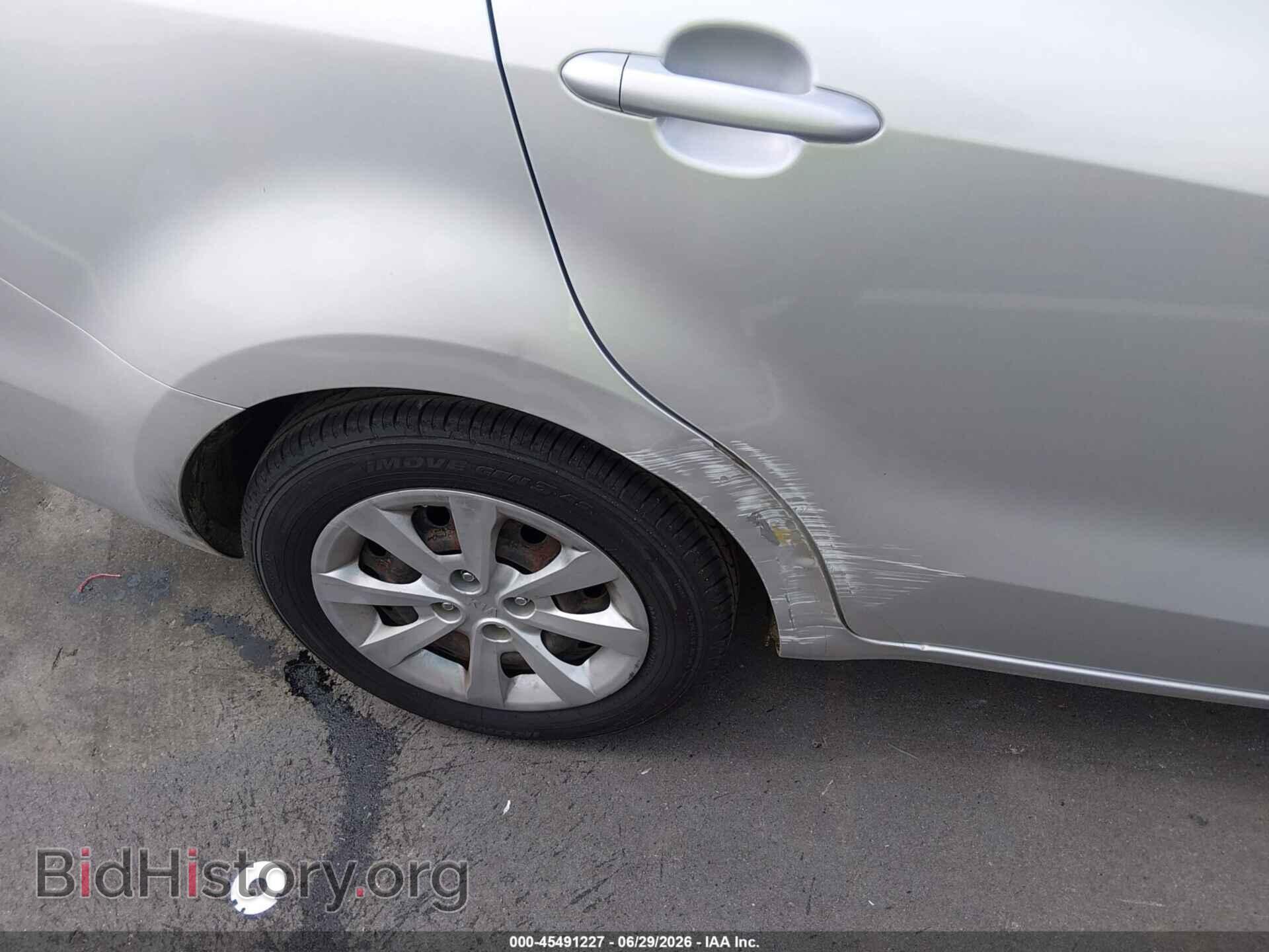 2013 KIA RIO - VIN: KNADM4A3XD6219439 - Фото 12