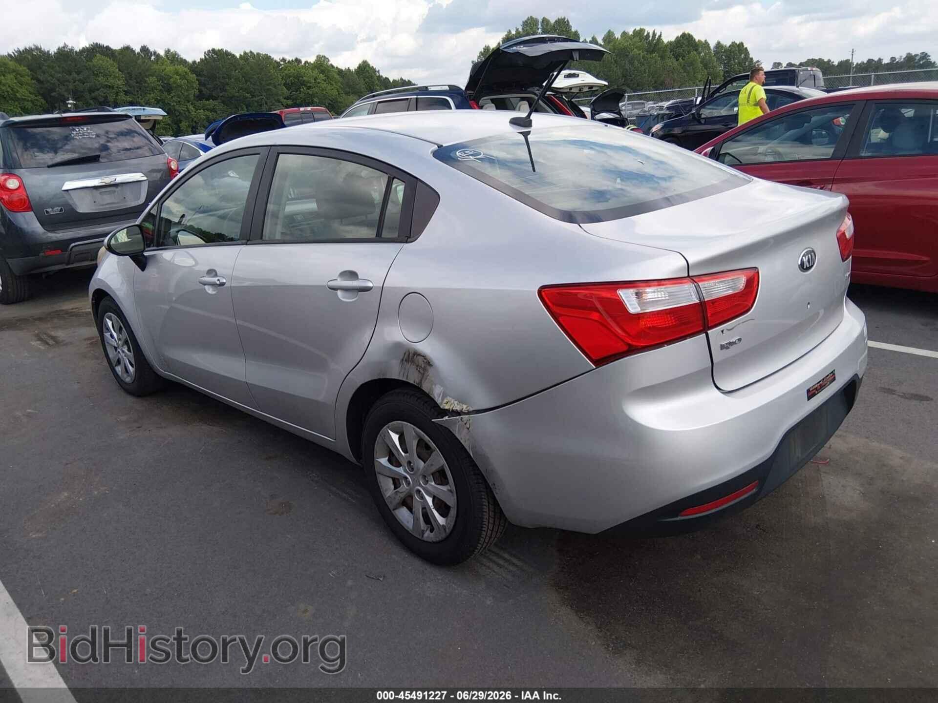 2013 KIA RIO - VIN: KNADM4A3XD6219439 - Фото 3