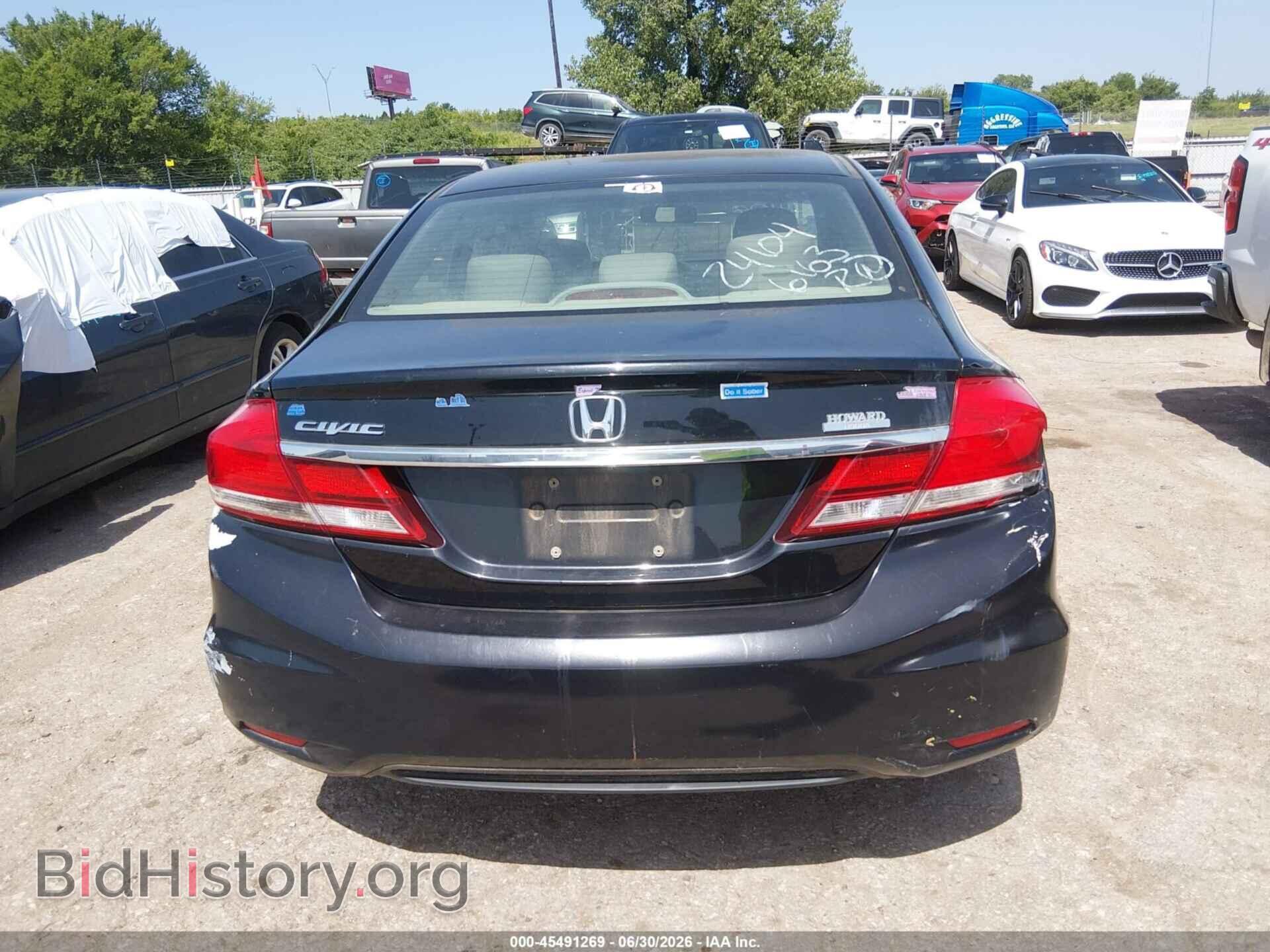 2013 HONDA CIVIC - VIN: 19XFB2F94DE023350 - Фото 16