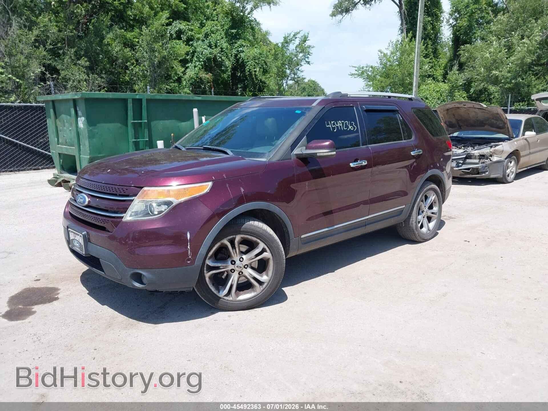 2011 FORD EXPLORER - VIN: 1FMHK8F85BGA01532 - Photo 2