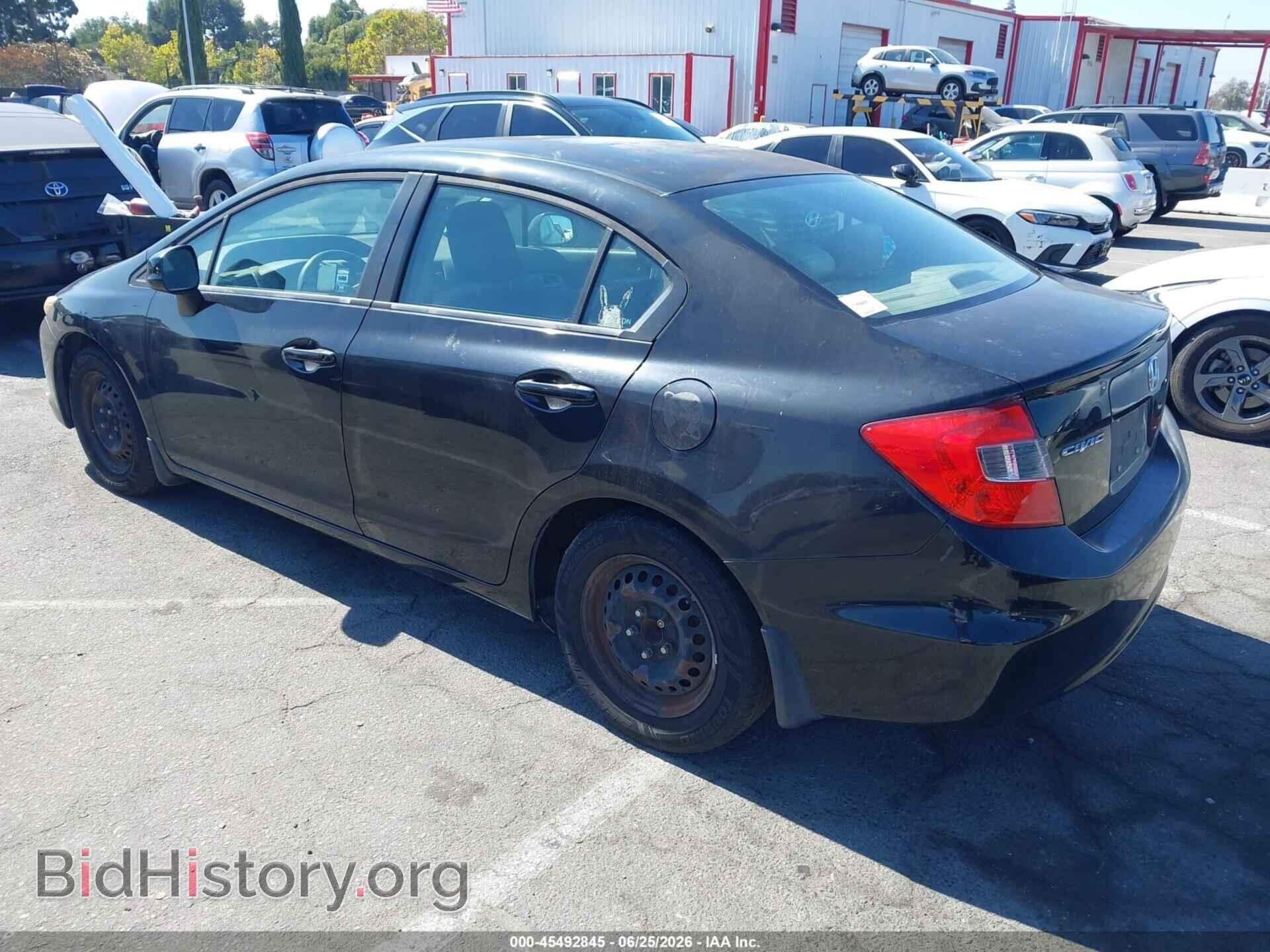2012 HONDA CIVIC - VIN: 19XFB2F5XCE379166 - Фото 3