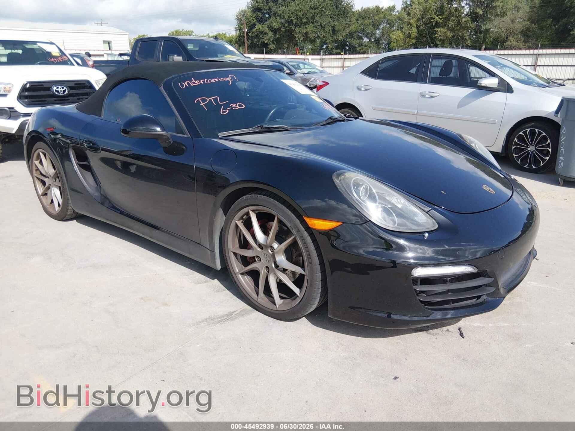 Фотография WP0CB2A81DS130287 - PORSCHE BOXSTER 2013