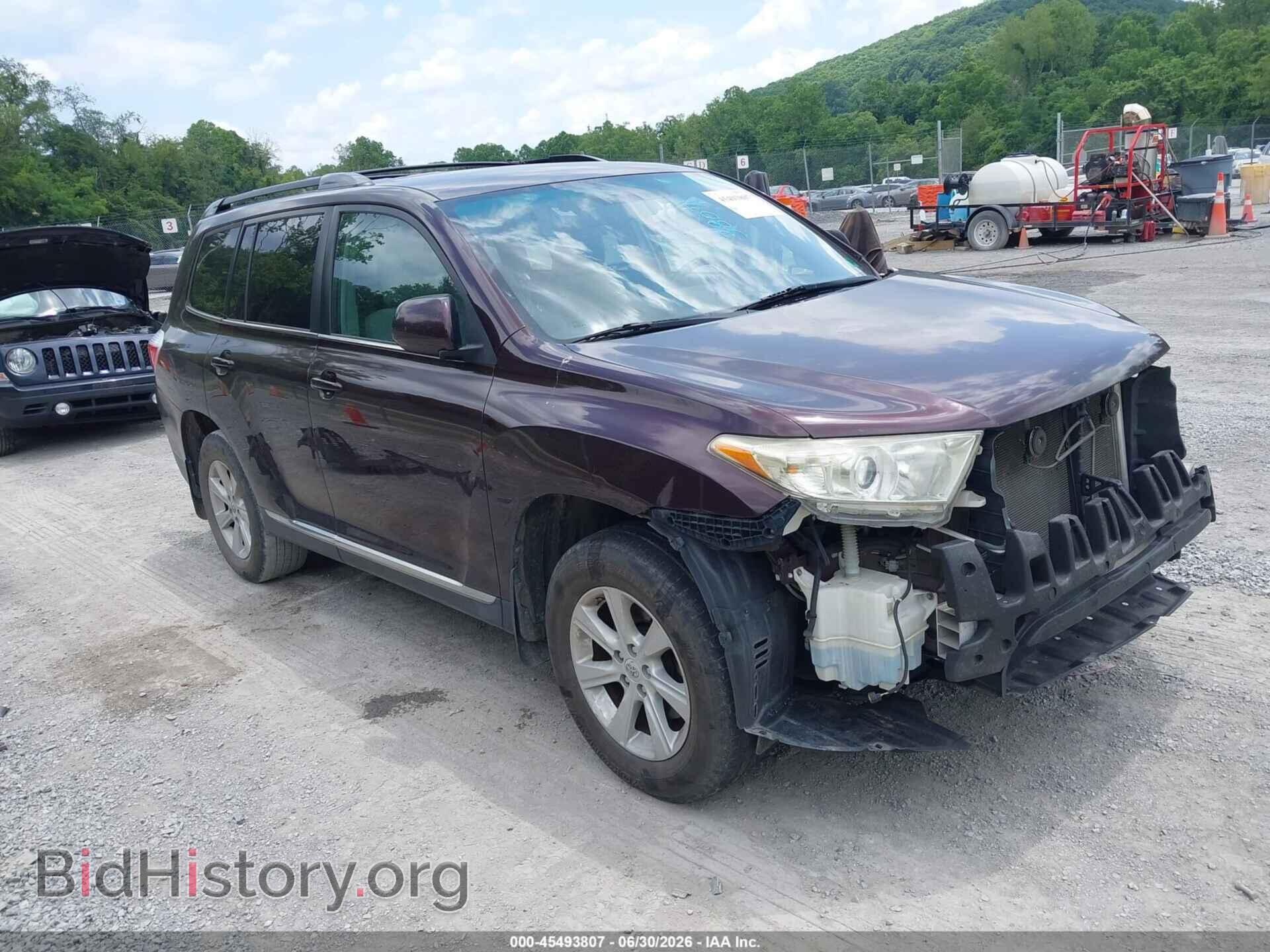 Фотография 5TDBK3EH4CS160855 - TOYOTA HIGHLANDER 2012