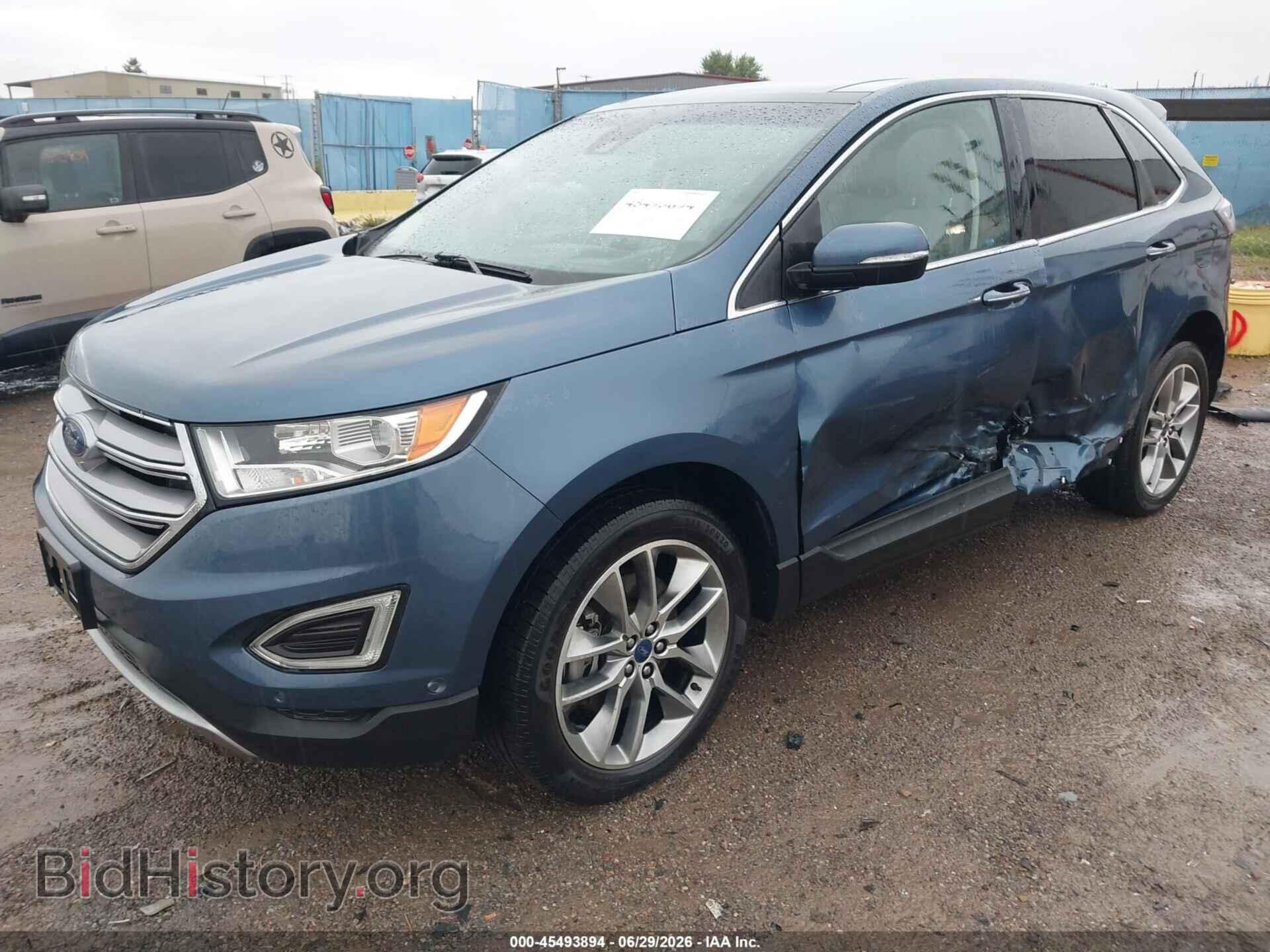 2018 FORD EDGE - VIN: 2FMPK4K96JBB13717 - Фото 2