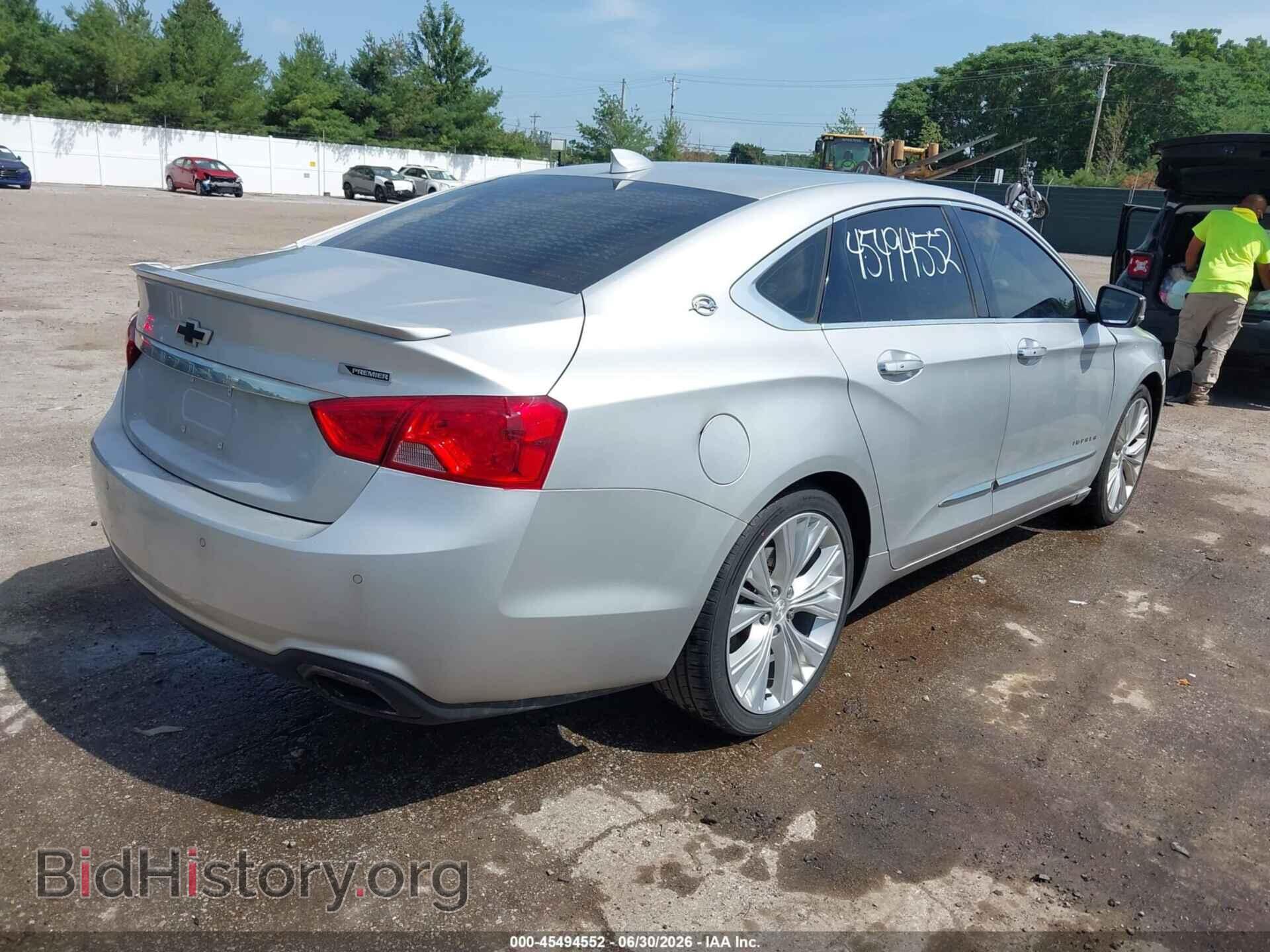2018 CHEVROLET IMPALA - VIN: 2G1125S32J9107828 - Фото 4