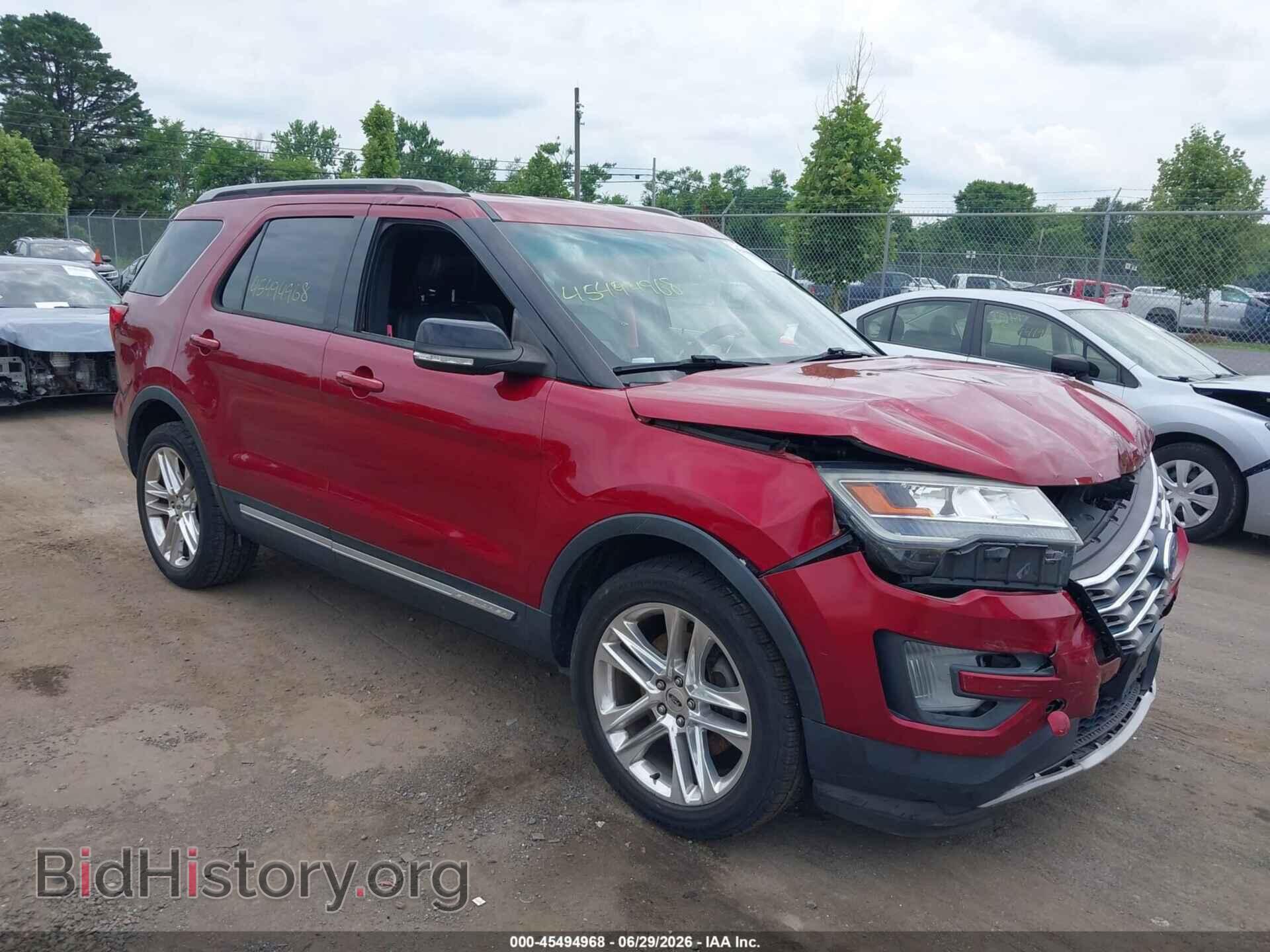 Фотография 1FM5K8D86HGC64966 - FORD EXPLORER 2017