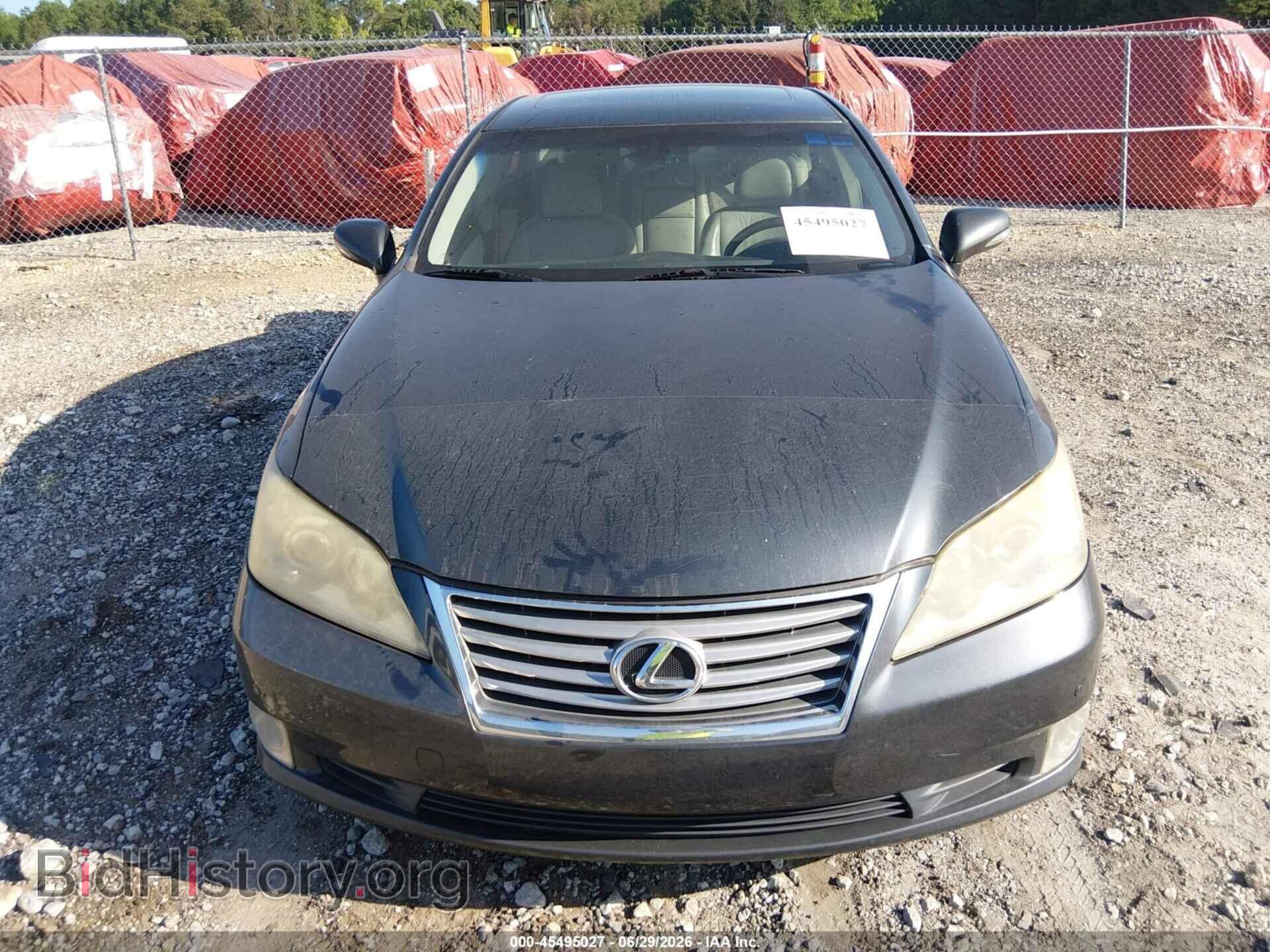 2010 LEXUS ES 350 - VIN: JTHBK1EG7A2408501 - Фото 12