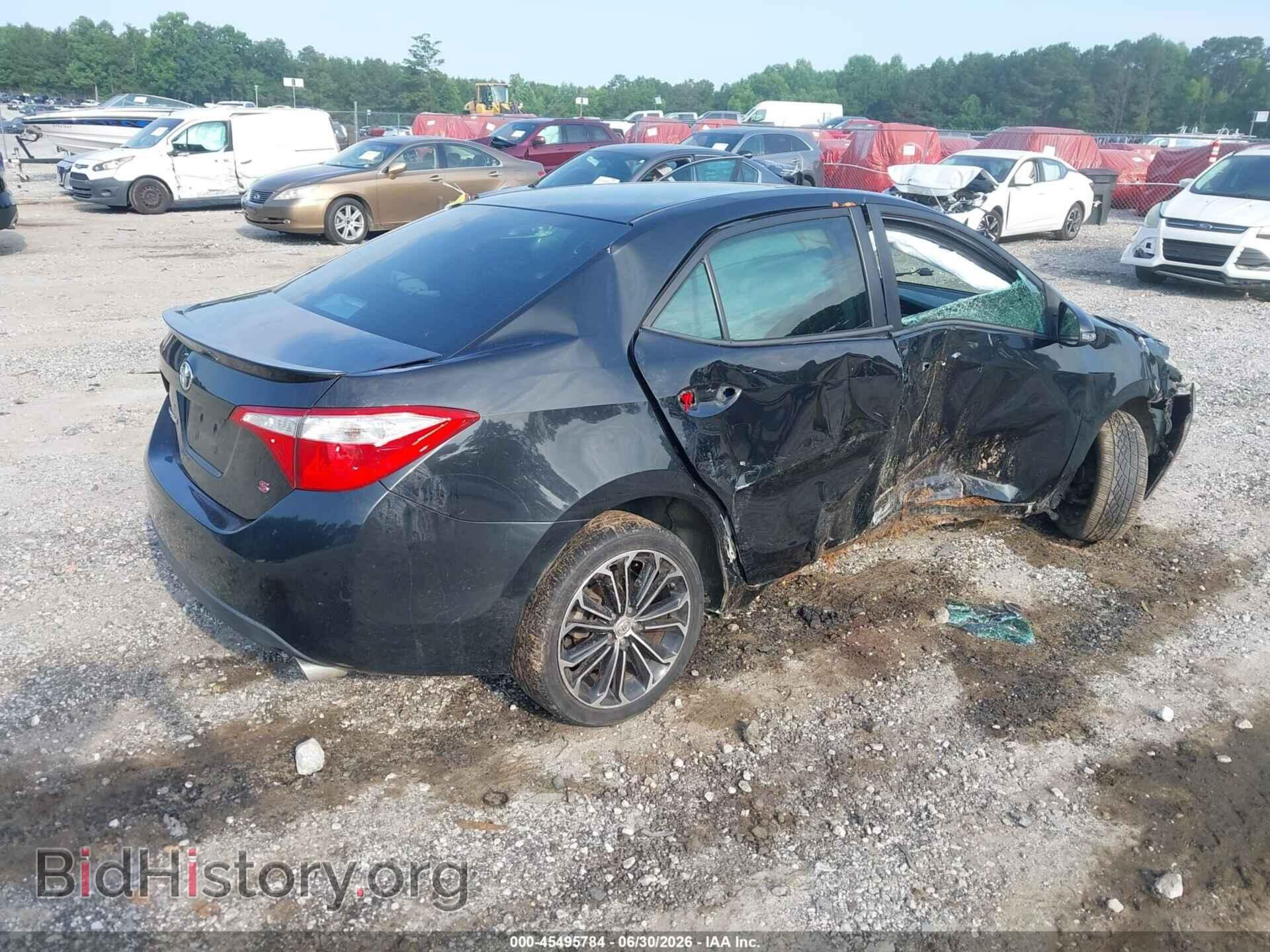 2015 TOYOTA COROLLA - VIN: 2T1BURHE0FC367741 - Фото 4