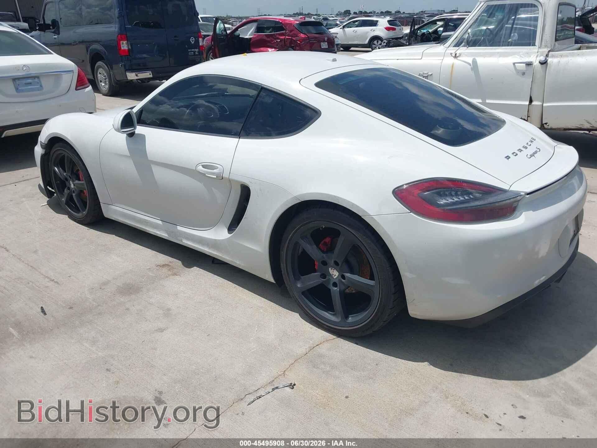 2015 PORSCHE CAYMAN - VIN: WP0AB2A8XFK184875 - Фото 3