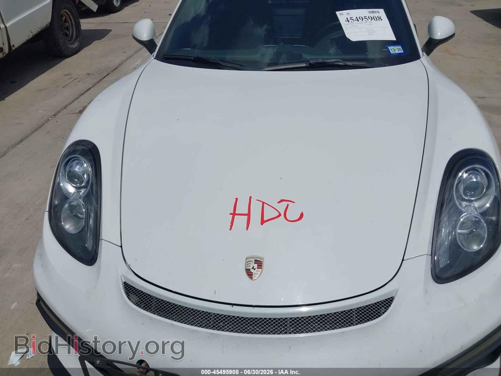2015 PORSCHE CAYMAN - VIN: WP0AB2A8XFK184875 - Фото 6