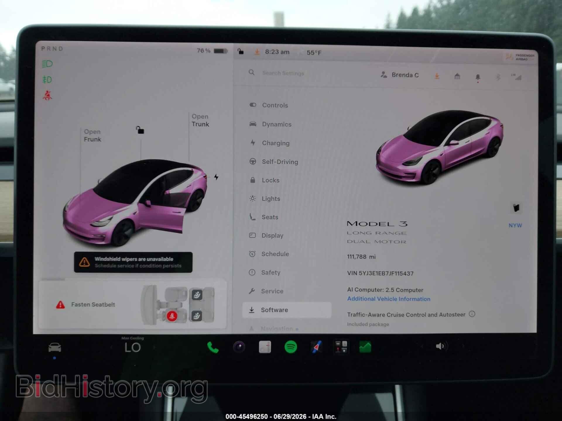 2018 TESLA MODEL 3 - VIN: 5YJ3E1EB7JF115437 - Photo 7