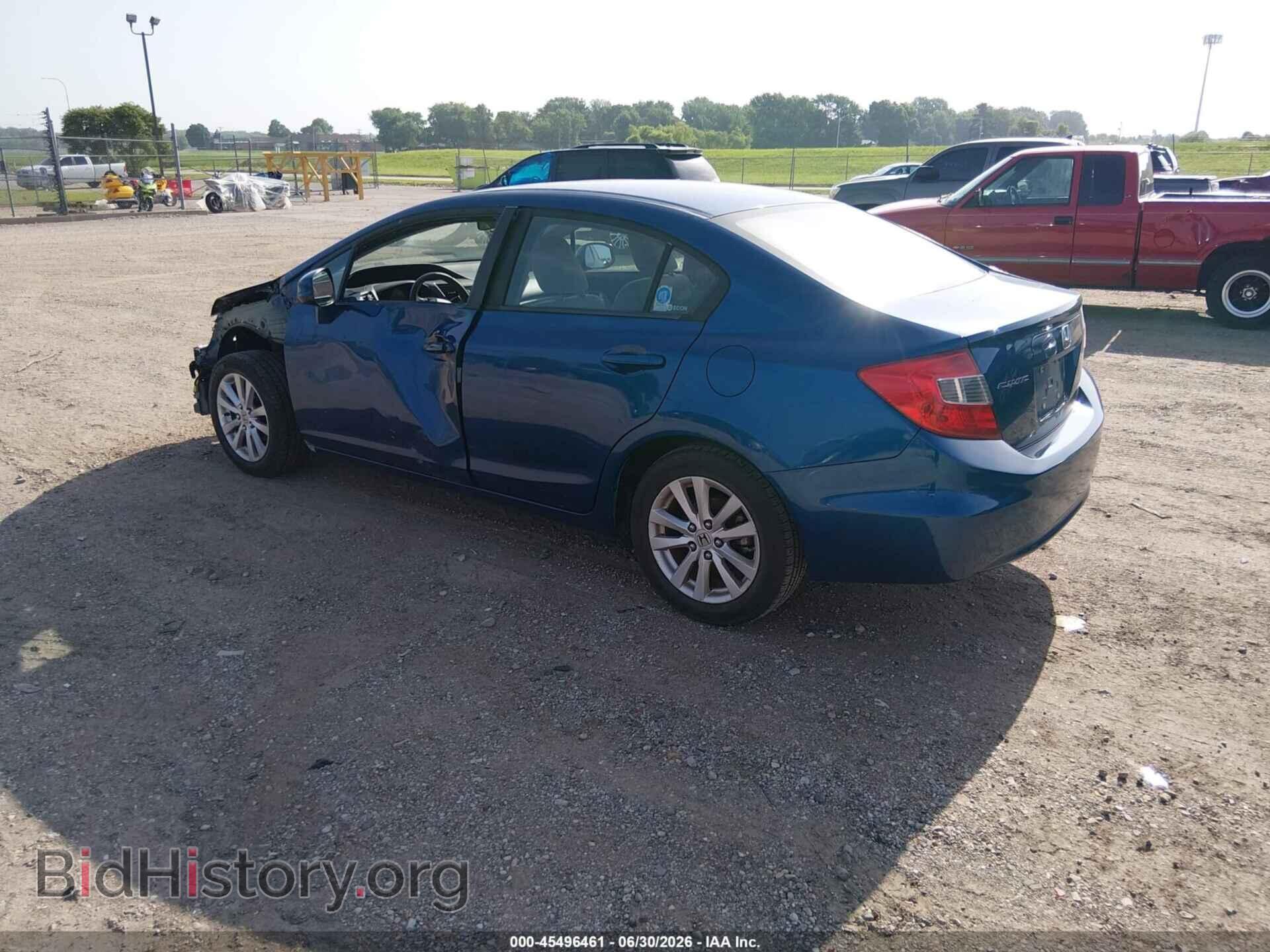 2012 HONDA CIVIC - VIN: 19XFB2F8XCE341592 - Фото 3