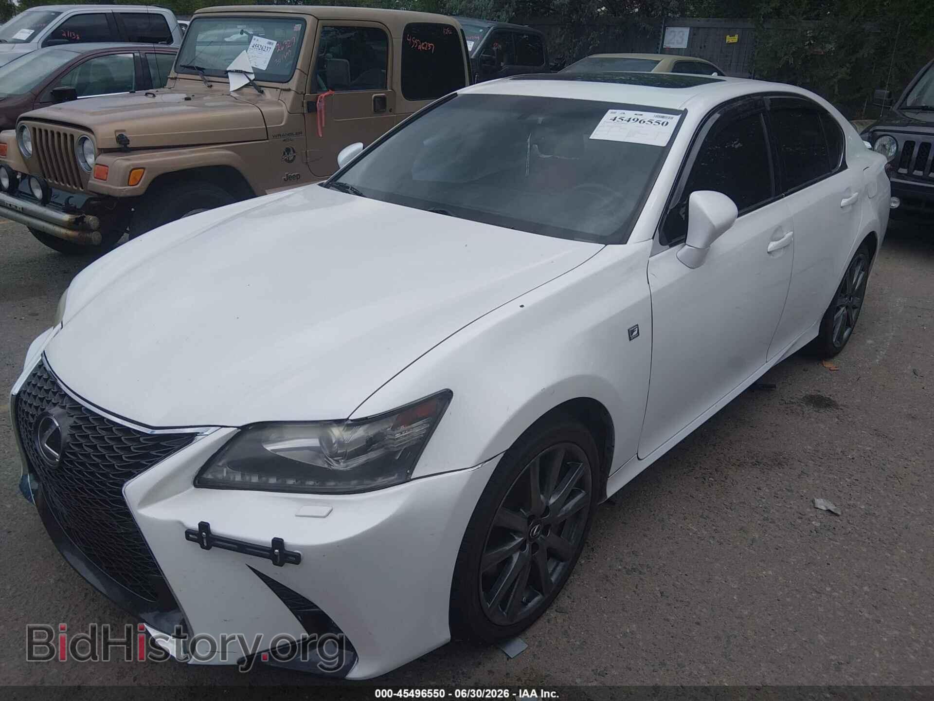 2013 LEXUS GS 350 - VIN: JTHCE1BL2D5018938 - Фото 2
