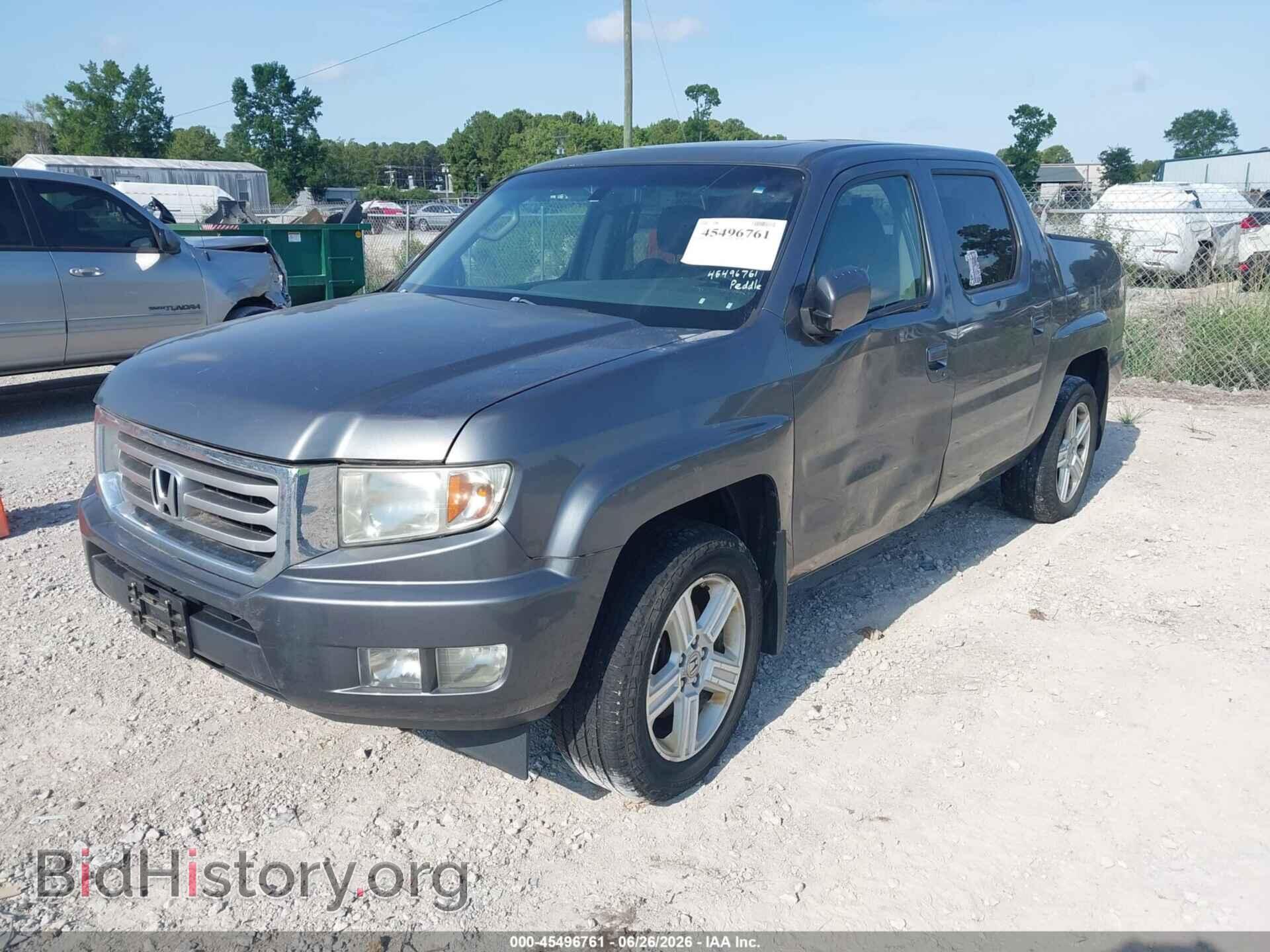 2012 HONDA RIDGELINE - VIN: 5FPYK1F52CB451188 - Photo 2