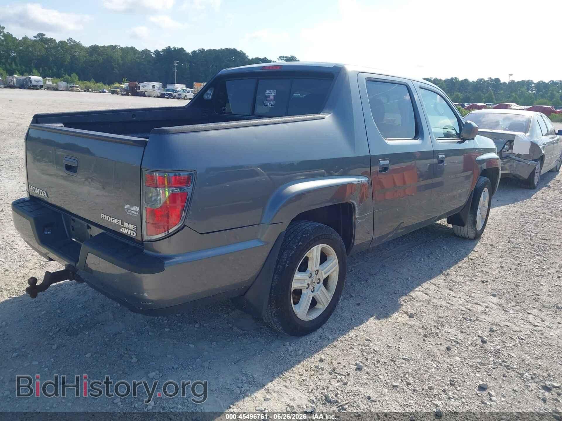 2012 HONDA RIDGELINE - VIN: 5FPYK1F52CB451188 - Photo 4
