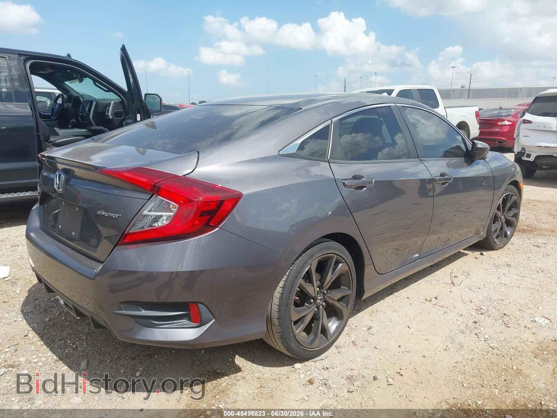 2019 HONDA CIVIC - VIN: 2HGFC2F8XKH500855 - Фото 4