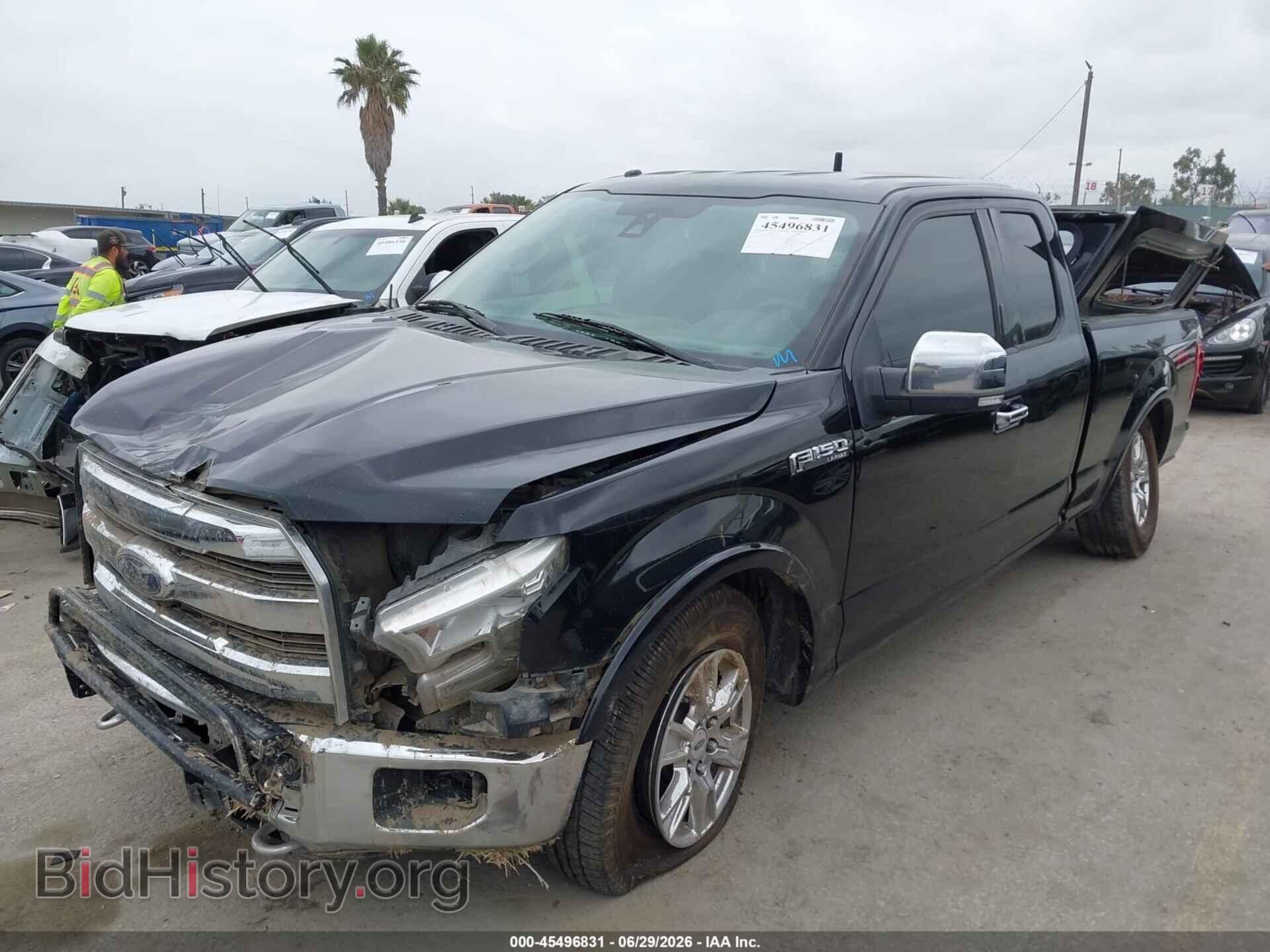 2016 FORD F-150 - VIN: 1FTFX1EF5GKE24362 - Фото 2