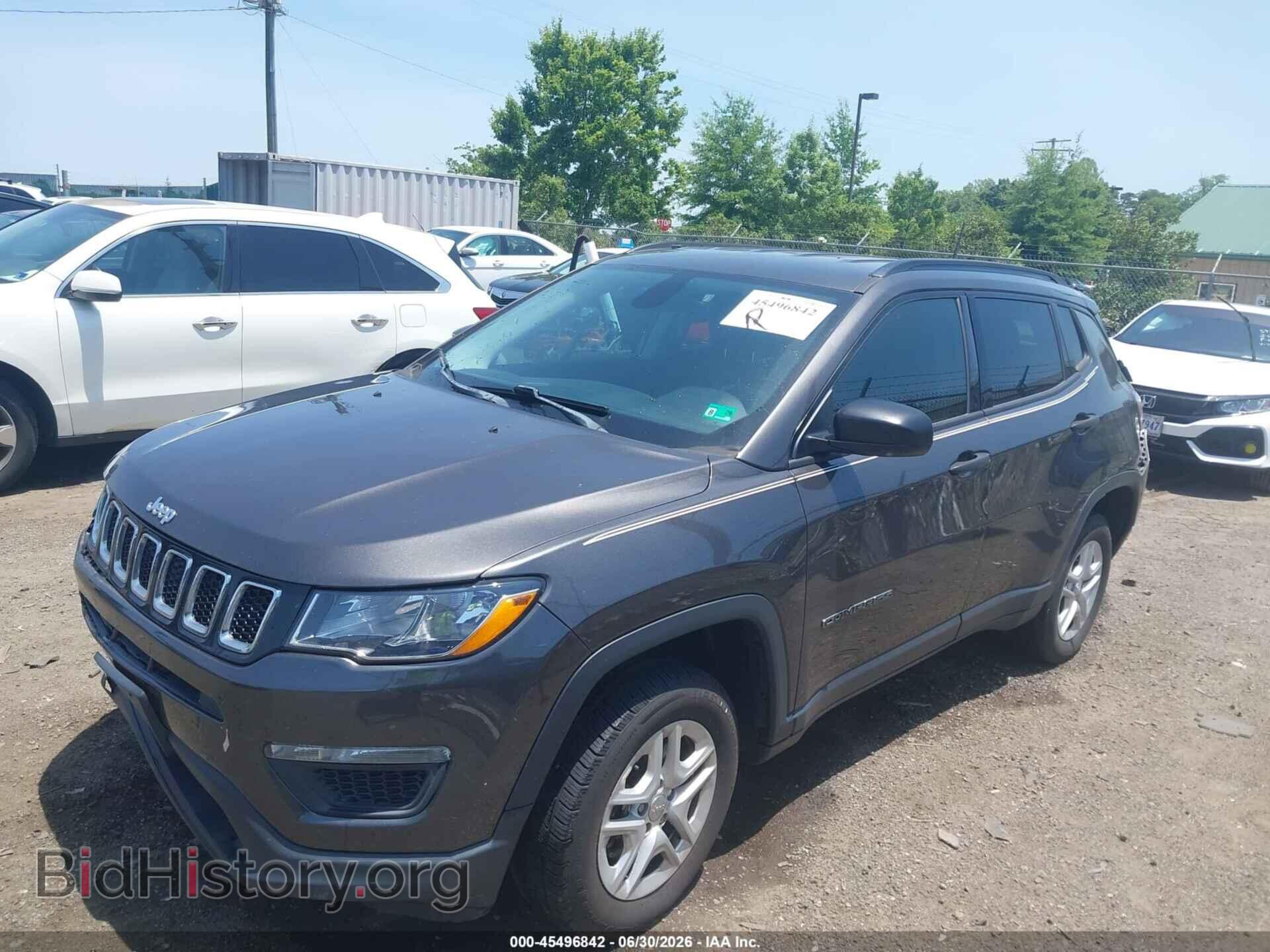 2018 JEEP COMPASS - VIN: 3C4NJDABXJT115865 - Фото 2