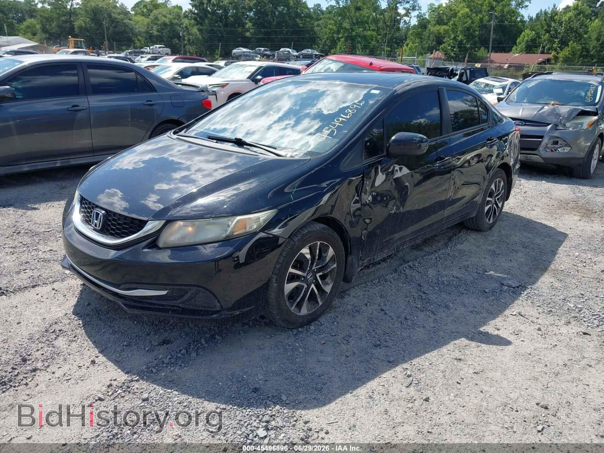 2014 HONDA CIVIC - VIN: 19XFB2F89EE016158 - Фото 2