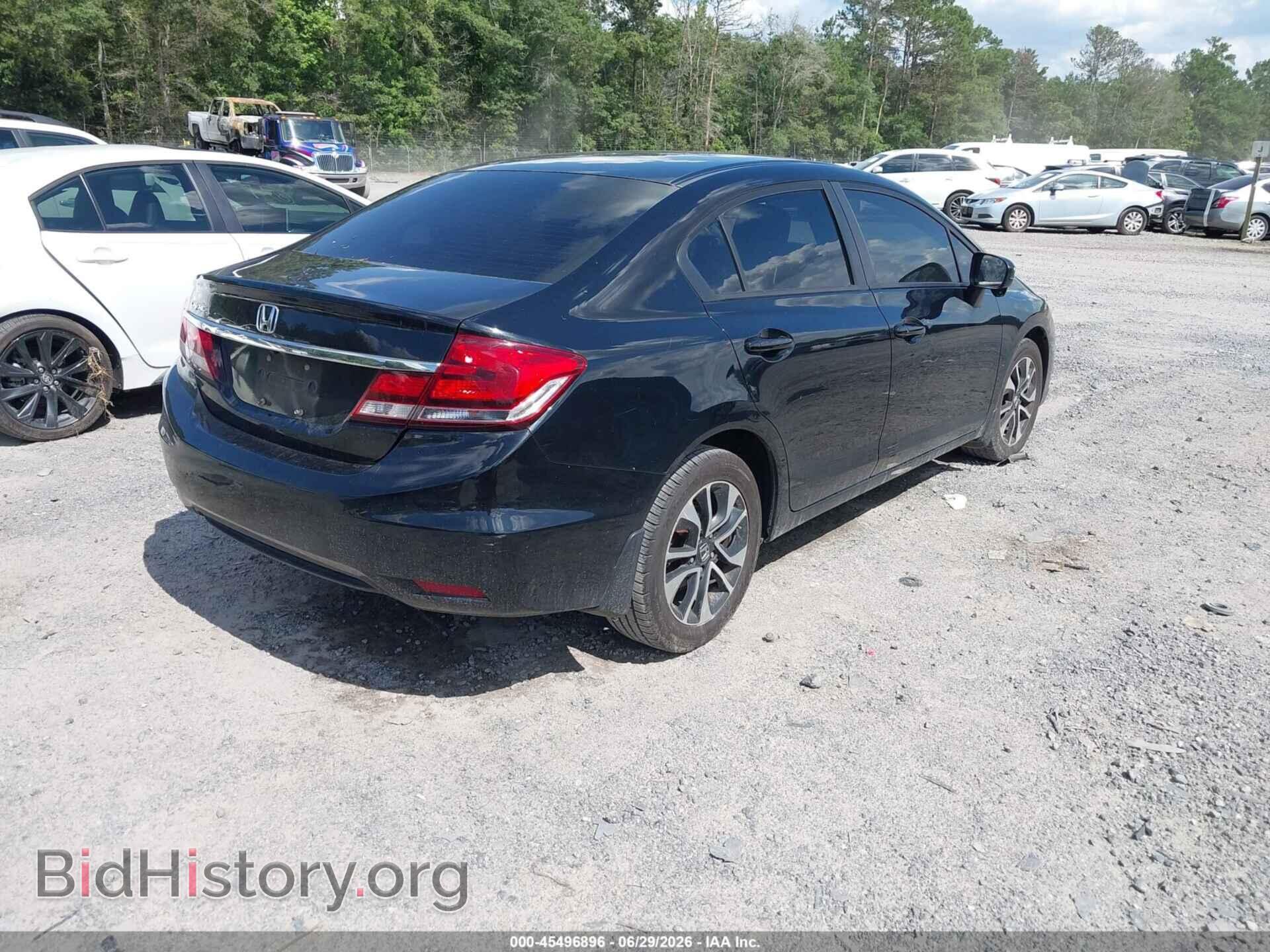 2014 HONDA CIVIC - VIN: 19XFB2F89EE016158 - Фото 4