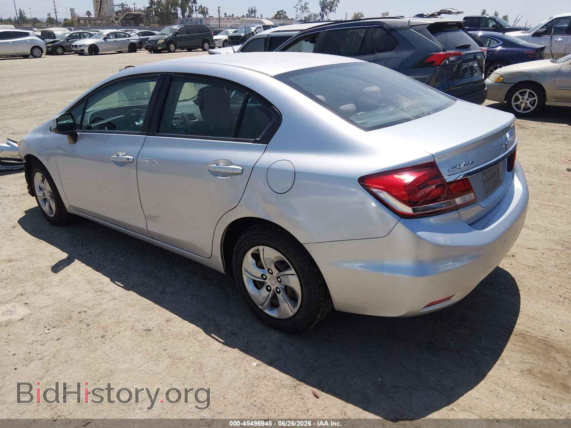 2013 HONDA CIVIC - VIN: 19XFB2F58DE236492 - Фото 3