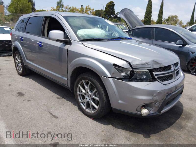 2019 Dodge JOURNEY GT AWD (VIN 3C4PDDEG7KT774722) — фото 1 из 16, IAAI, повреждение: передняя часть