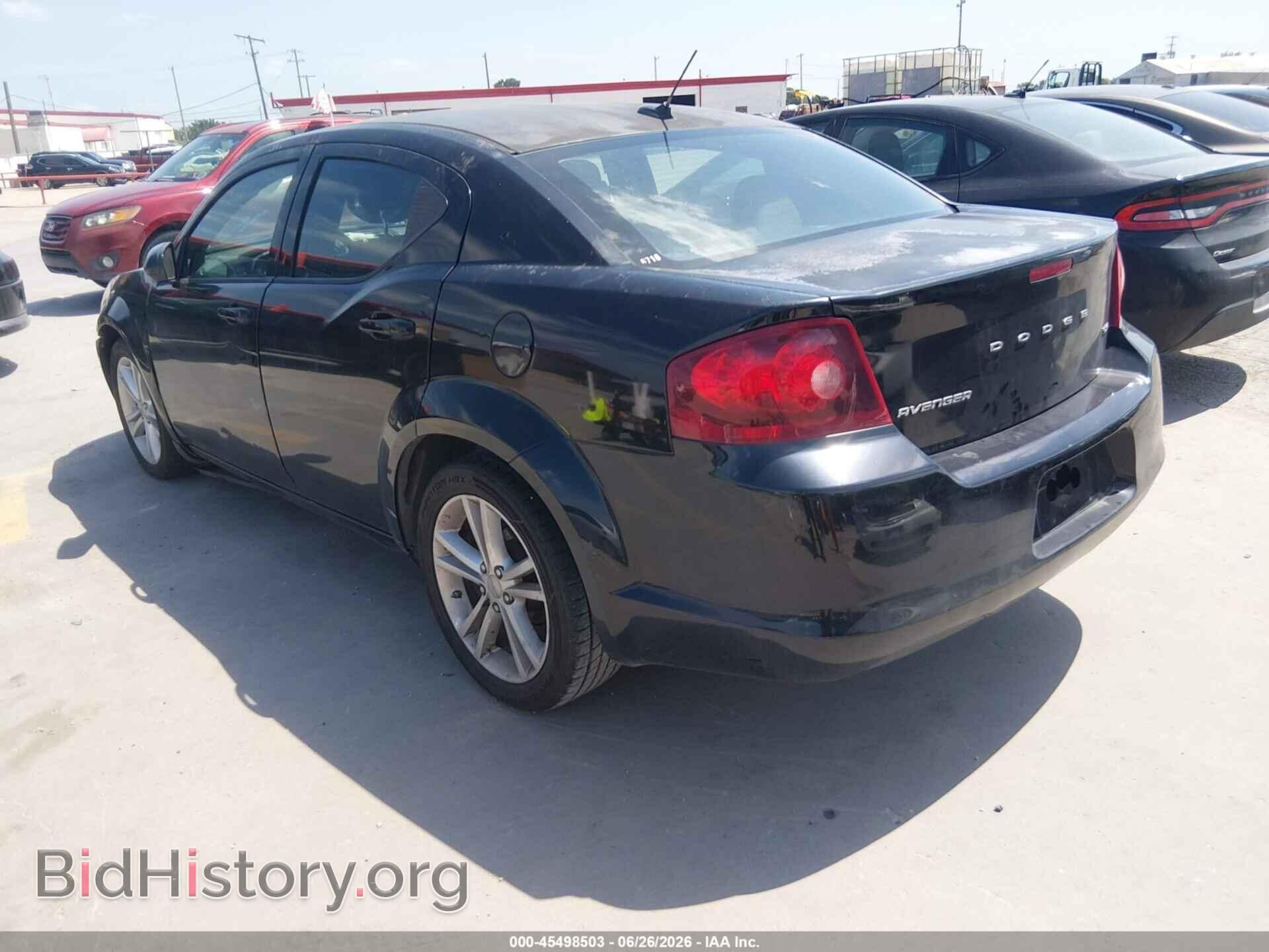 2014 DODGE AVENGER - VIN: 1C3CDZCB1EN117796 - Фото 3