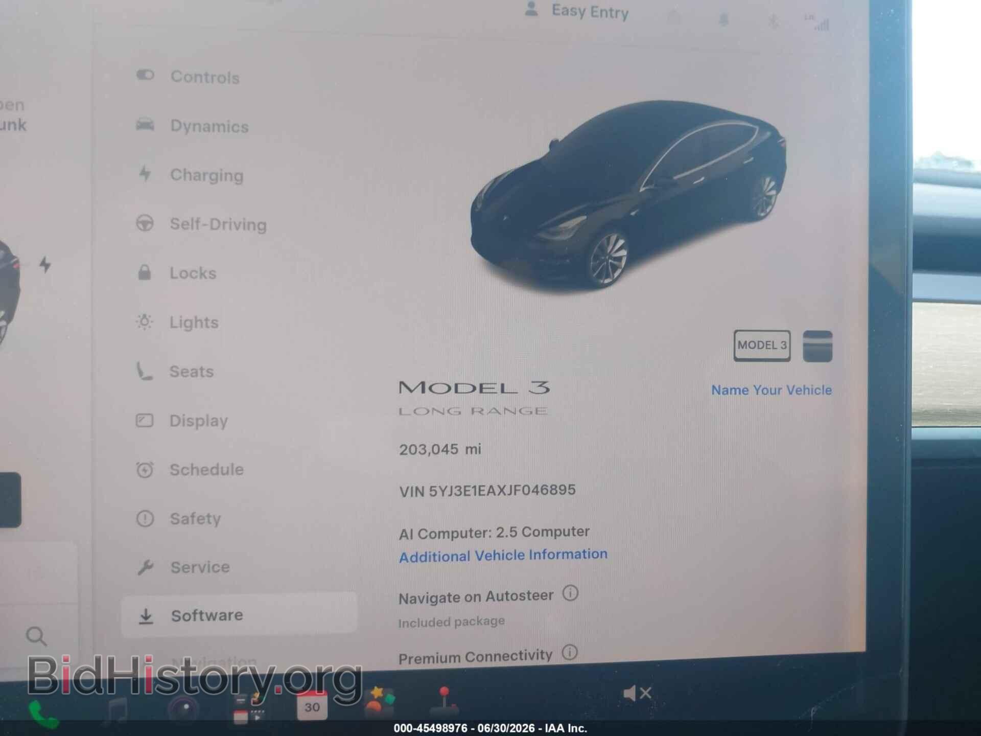 2018 TESLA MODEL 3 - VIN: 5YJ3E1EAXJF046895 - Photo 7